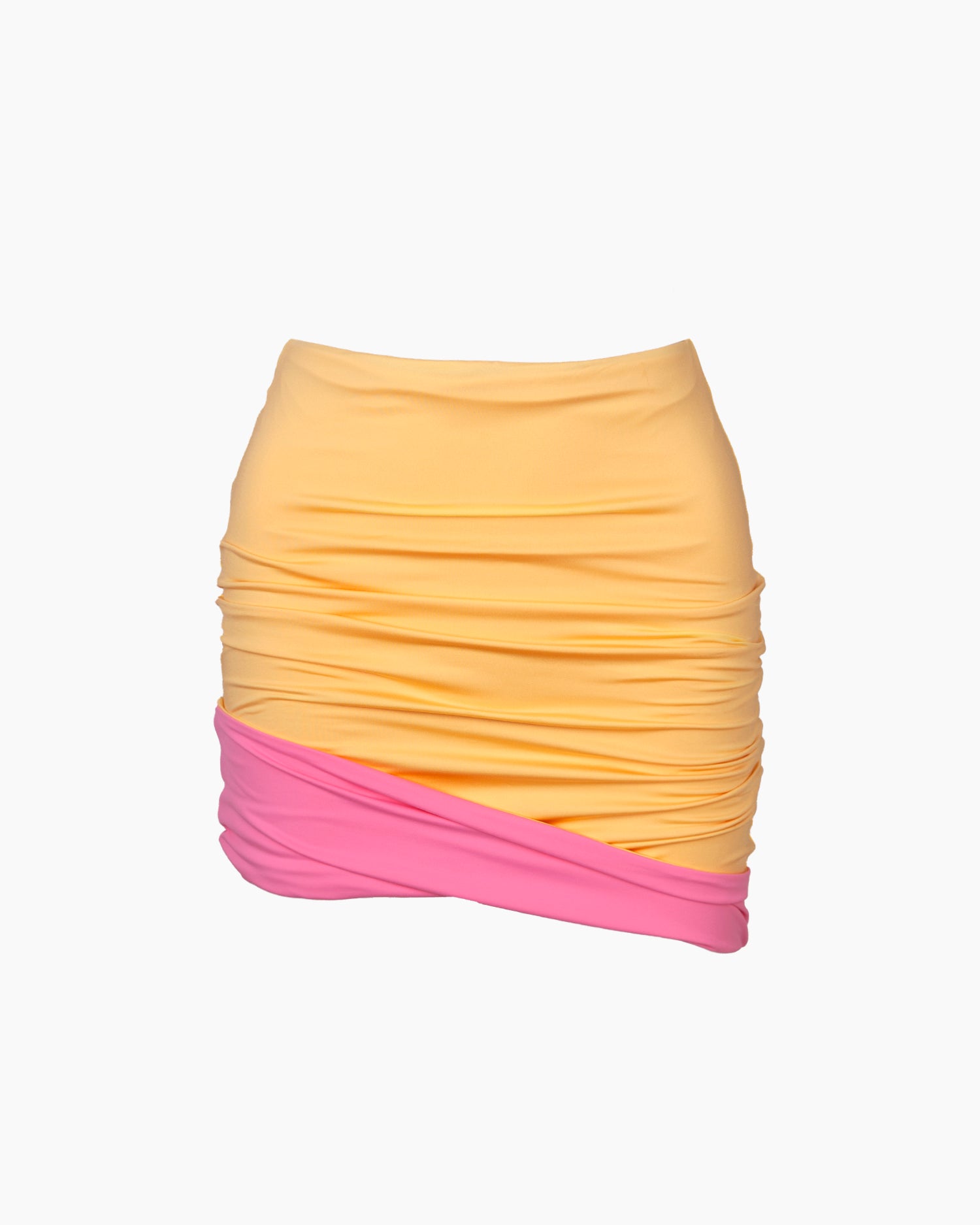 DEVA SKIRT - PINK & YELLOW