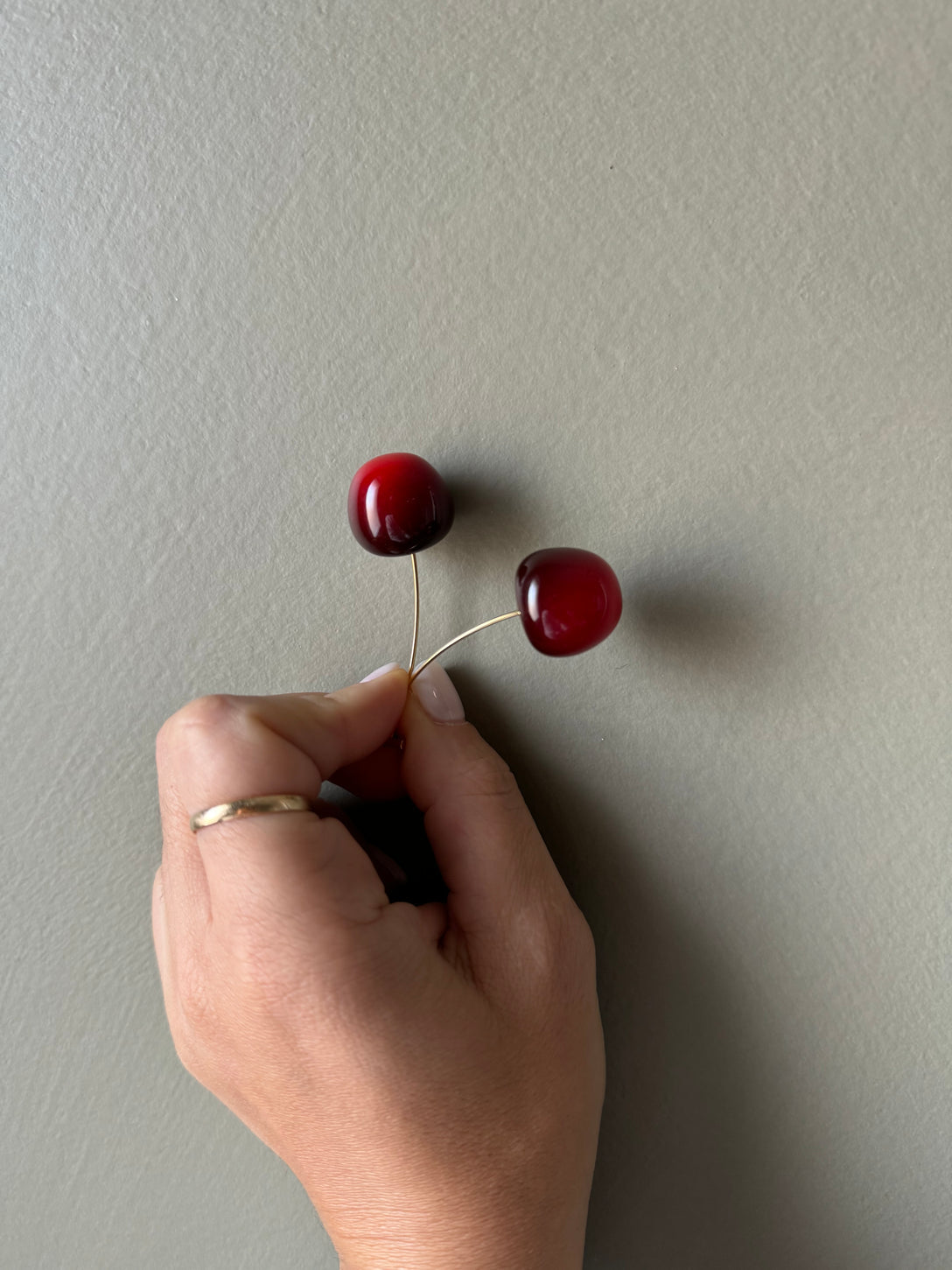 Cherry earrings