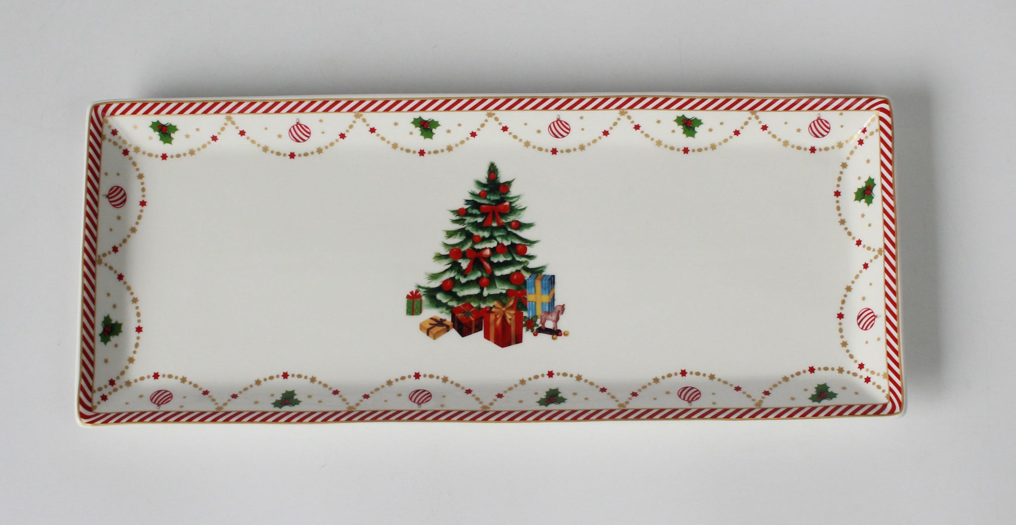 Candy Canes  - Piatto torrone in new bone china