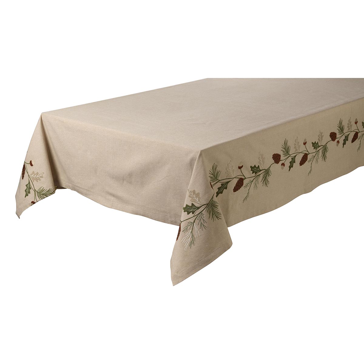 Autumn - Tovaglia 100% cotone con ricamo