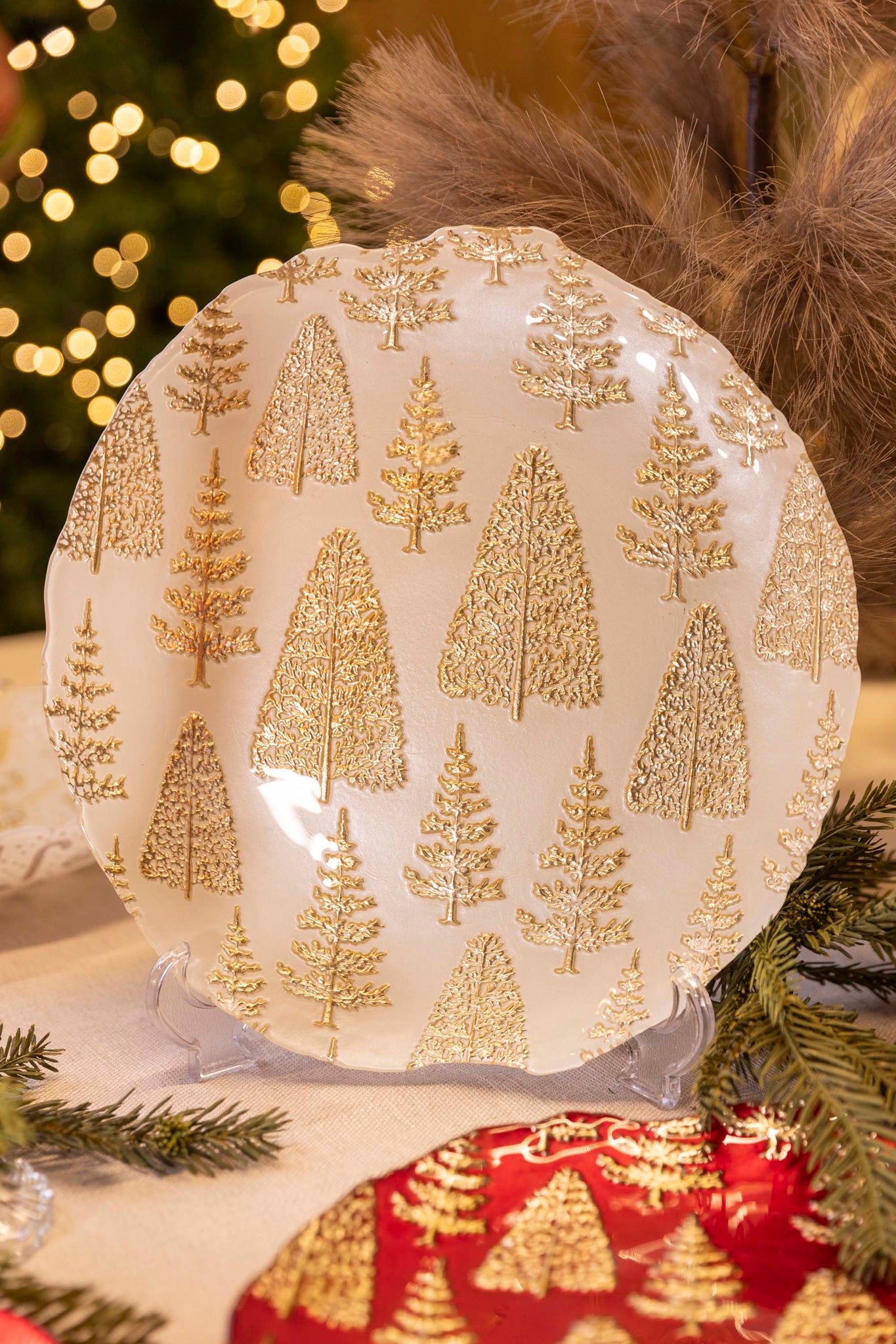 Sapin - Piatto panettone in vetro