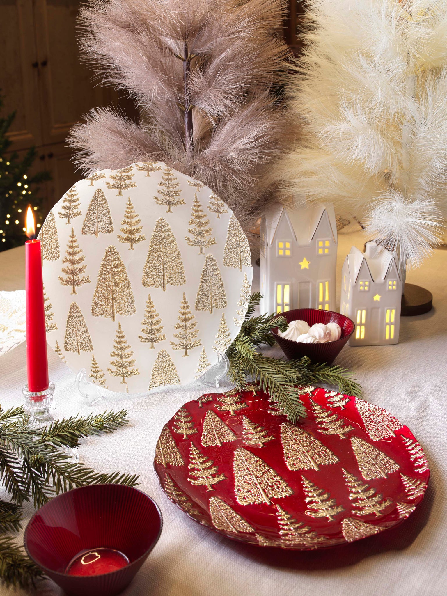 Sapin - Piatto panettone in vetro