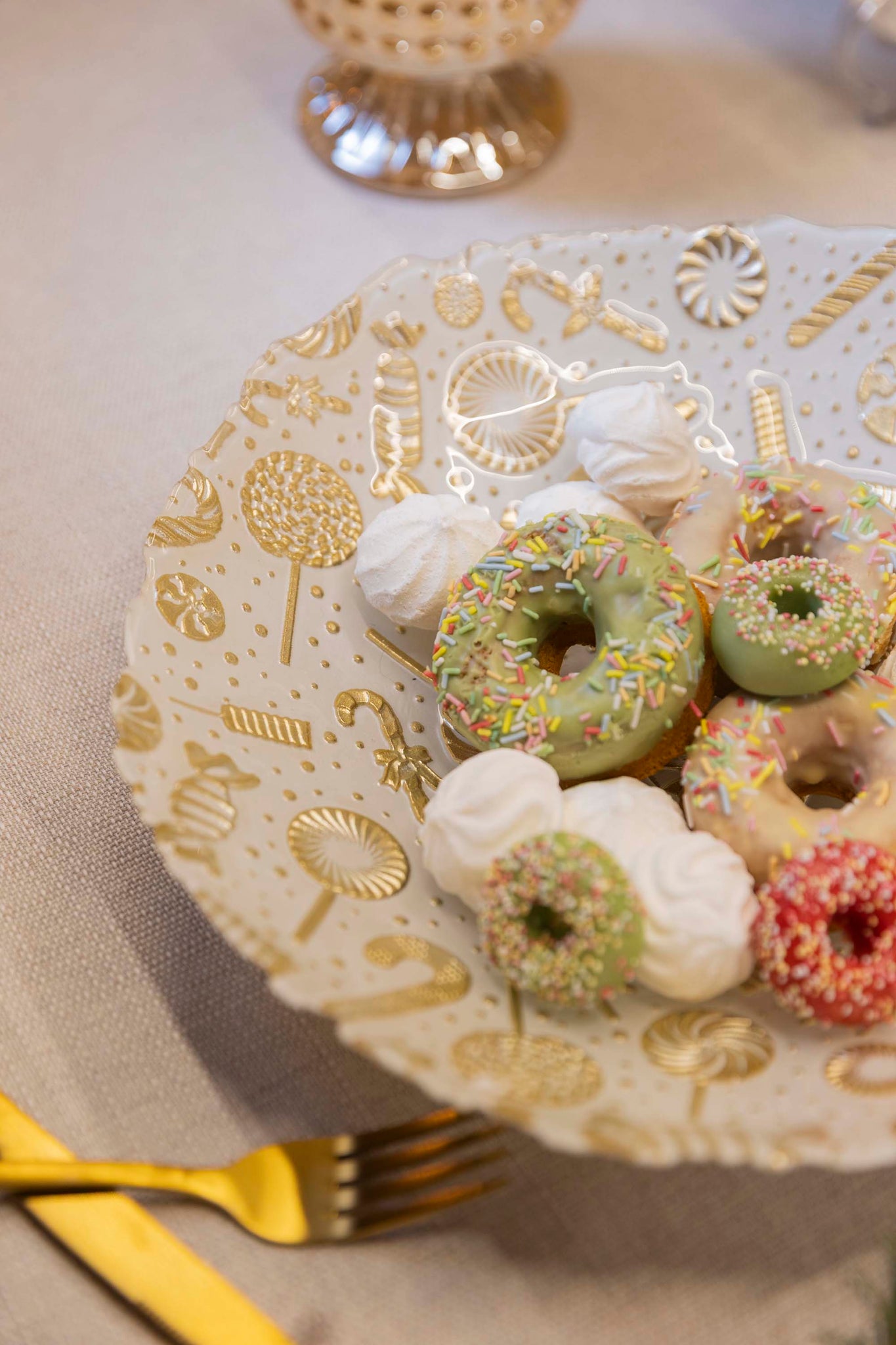 Candy  - Piatto panettone in vetro