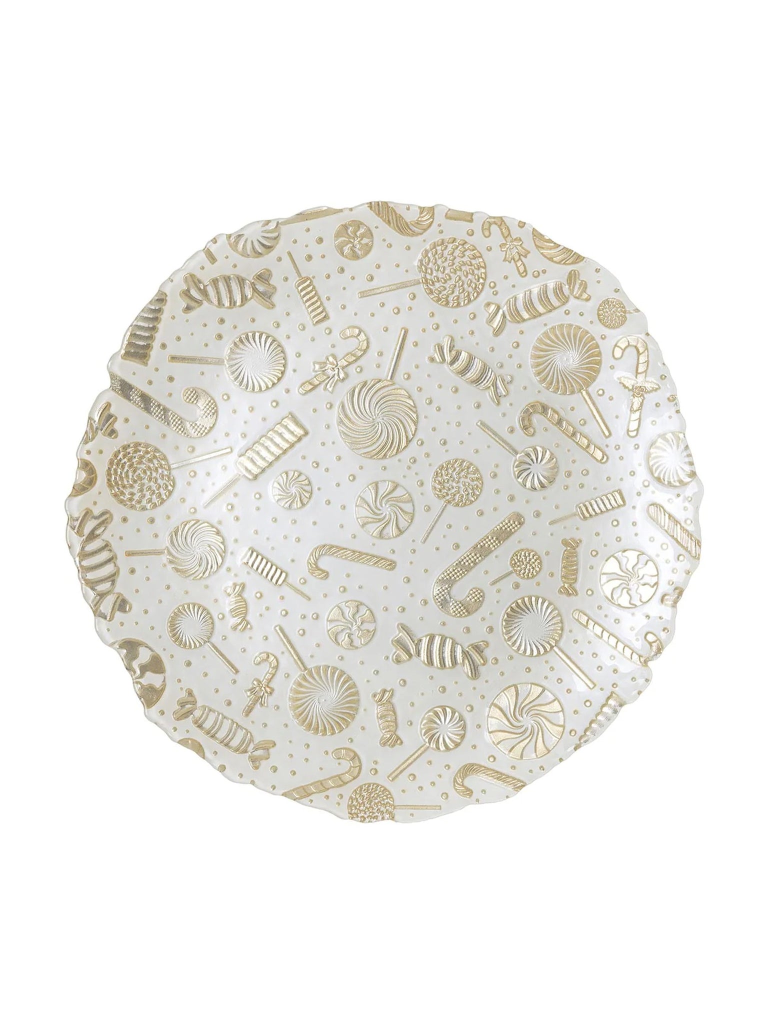 Candy  - Piatto panettone in vetro