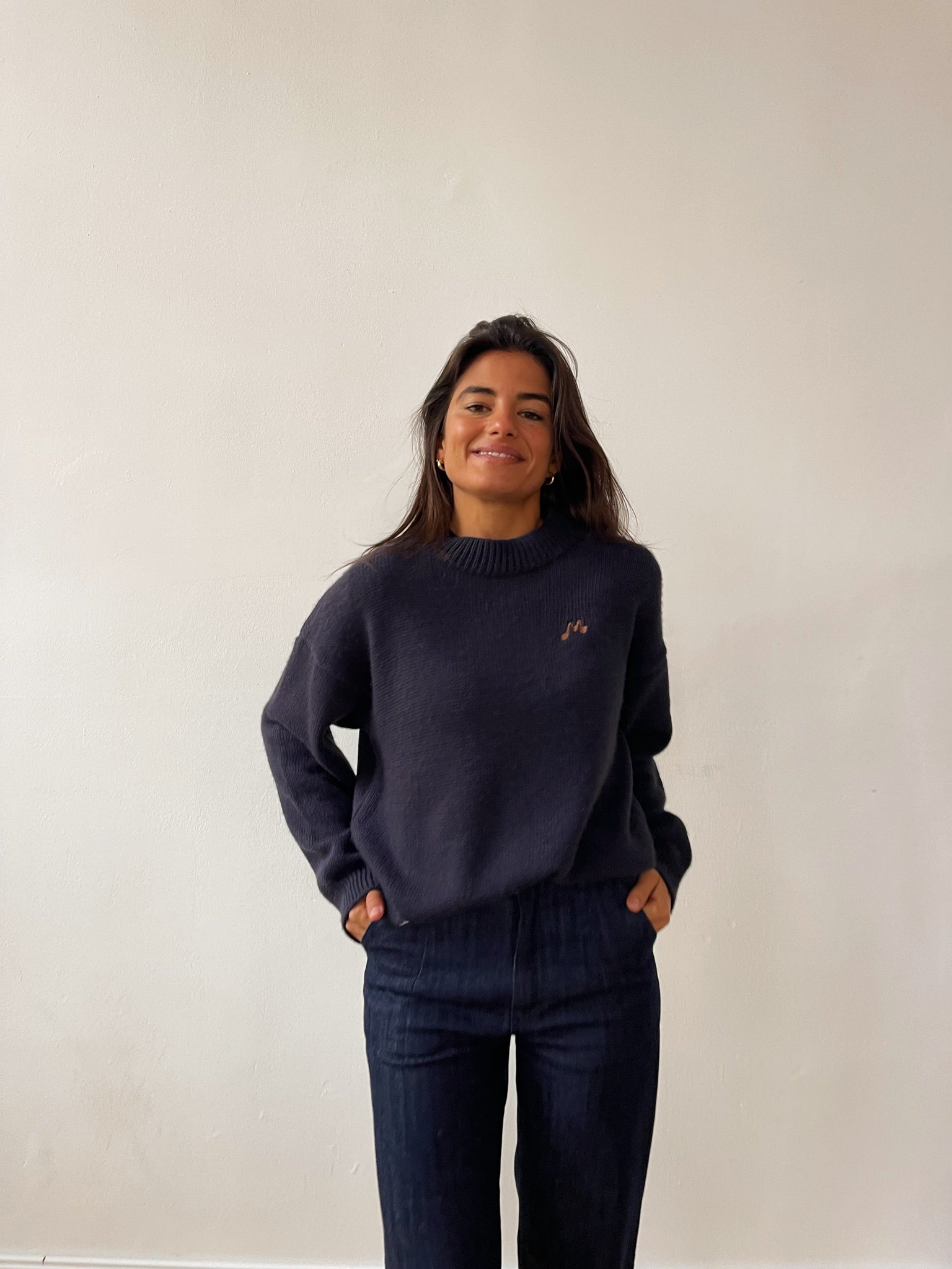 Maglia blu navy MindTraveler