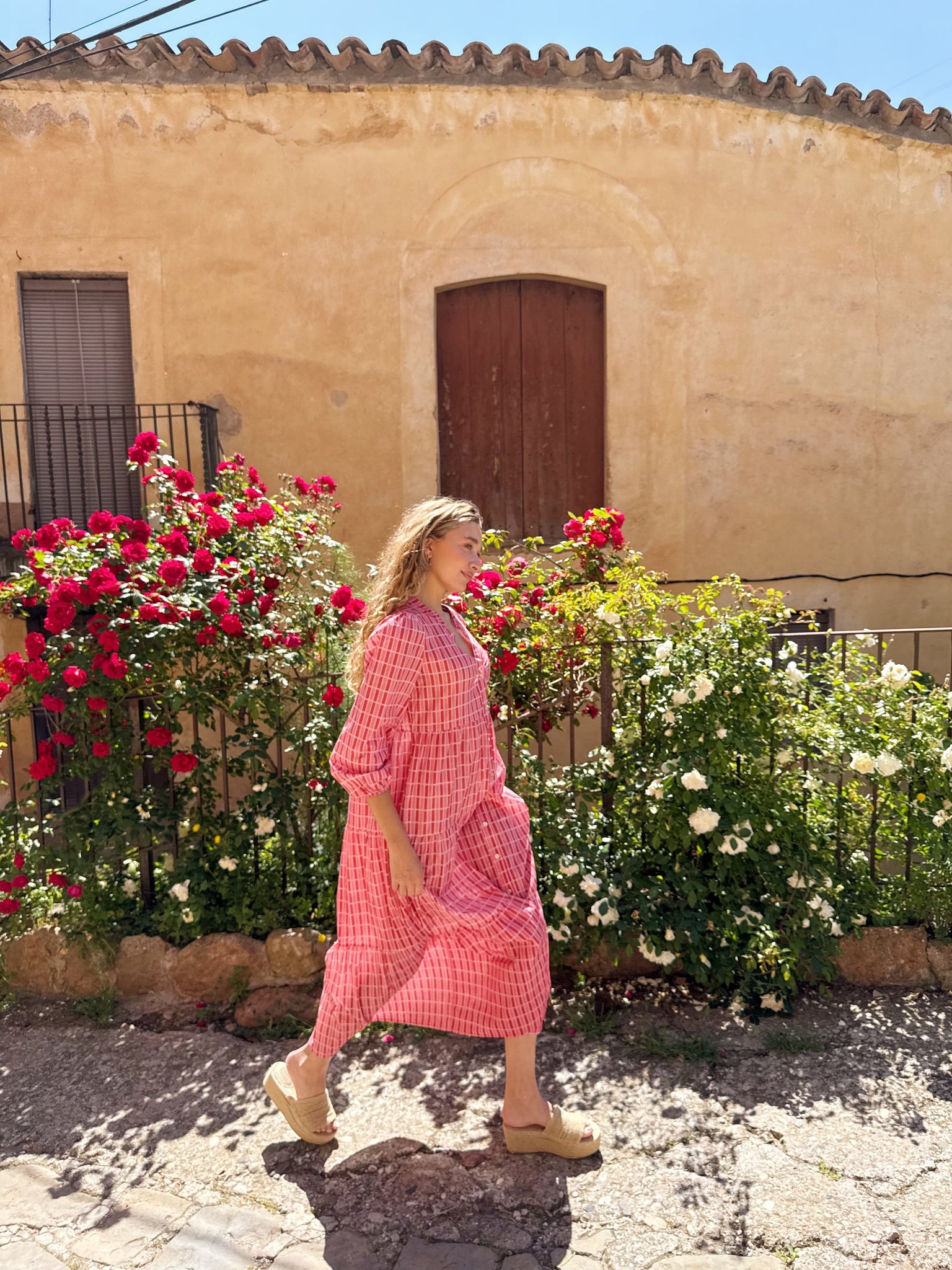 Abito rosa luna