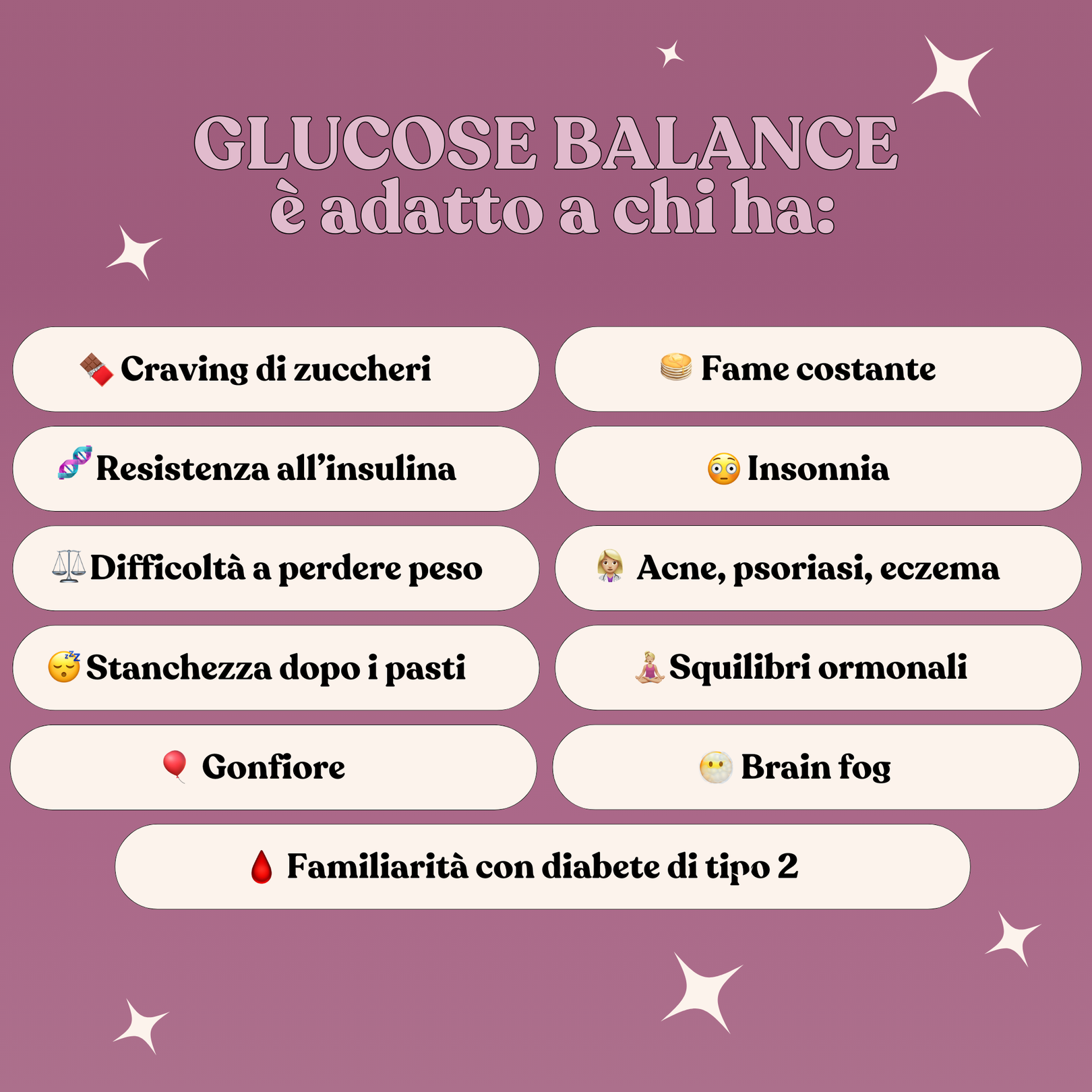 Glucose Balance - Integratore