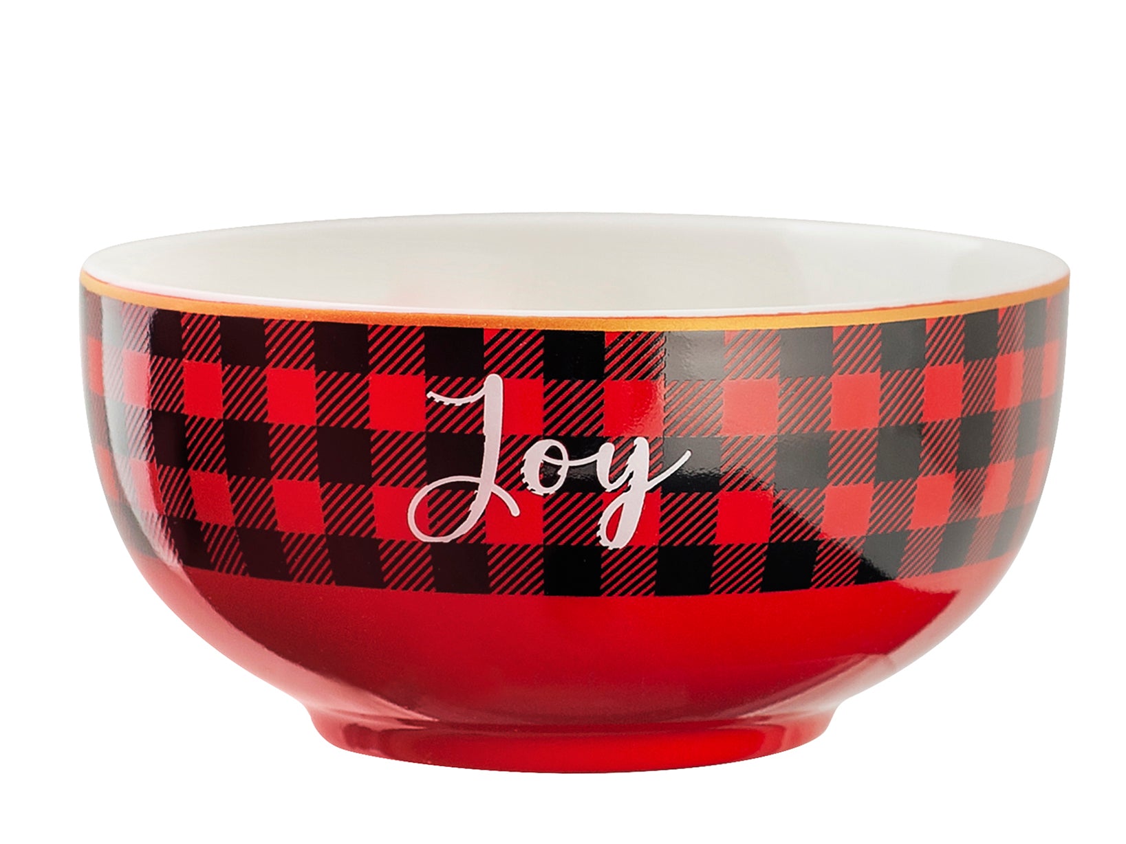 6 scodelle Tartan in new bone china decorata cm 14.