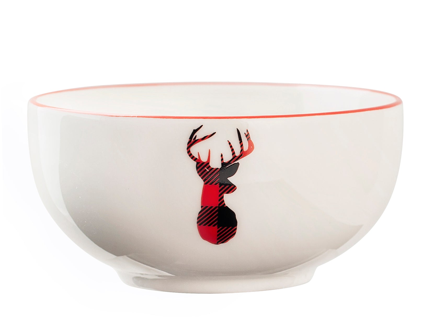 6 scodelle Tartan in new bone china decorata cm 14.