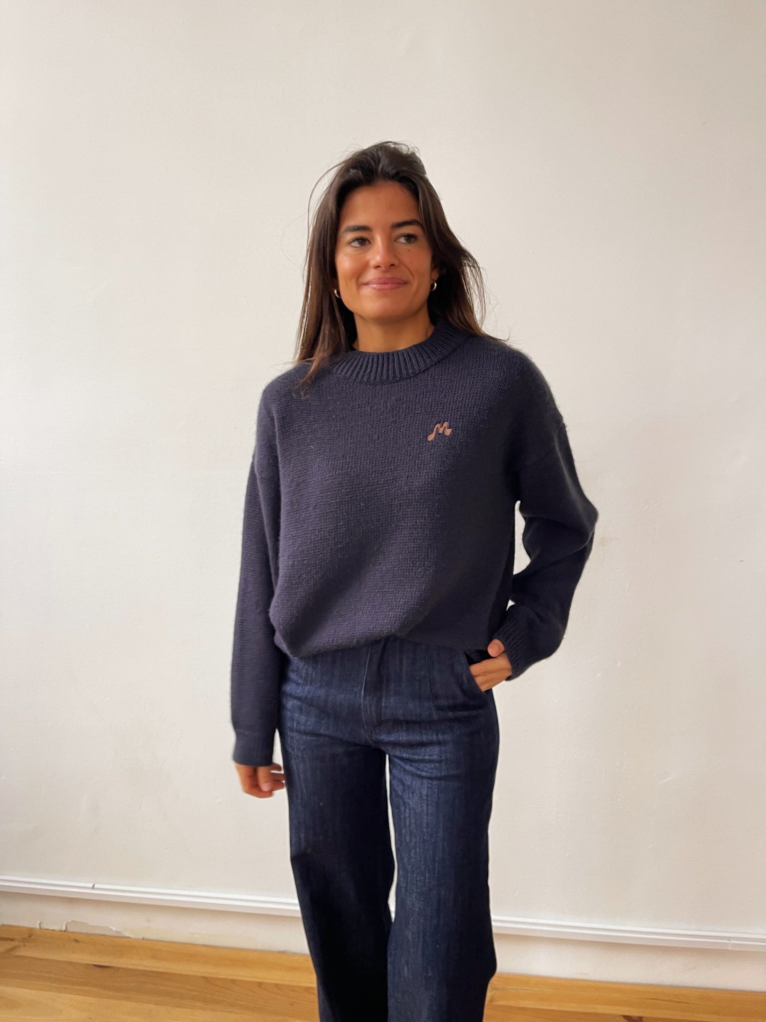 Maglia blu navy MindTraveler