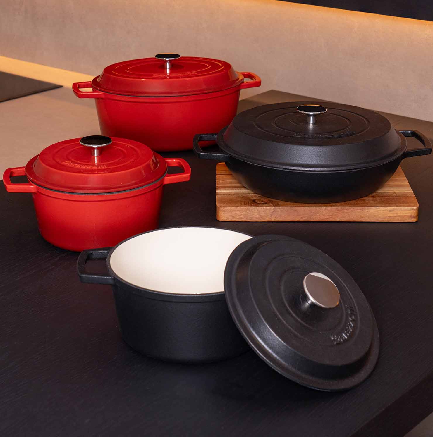 CASS.GHISA CM24 C/COP ROSSO LACCATO