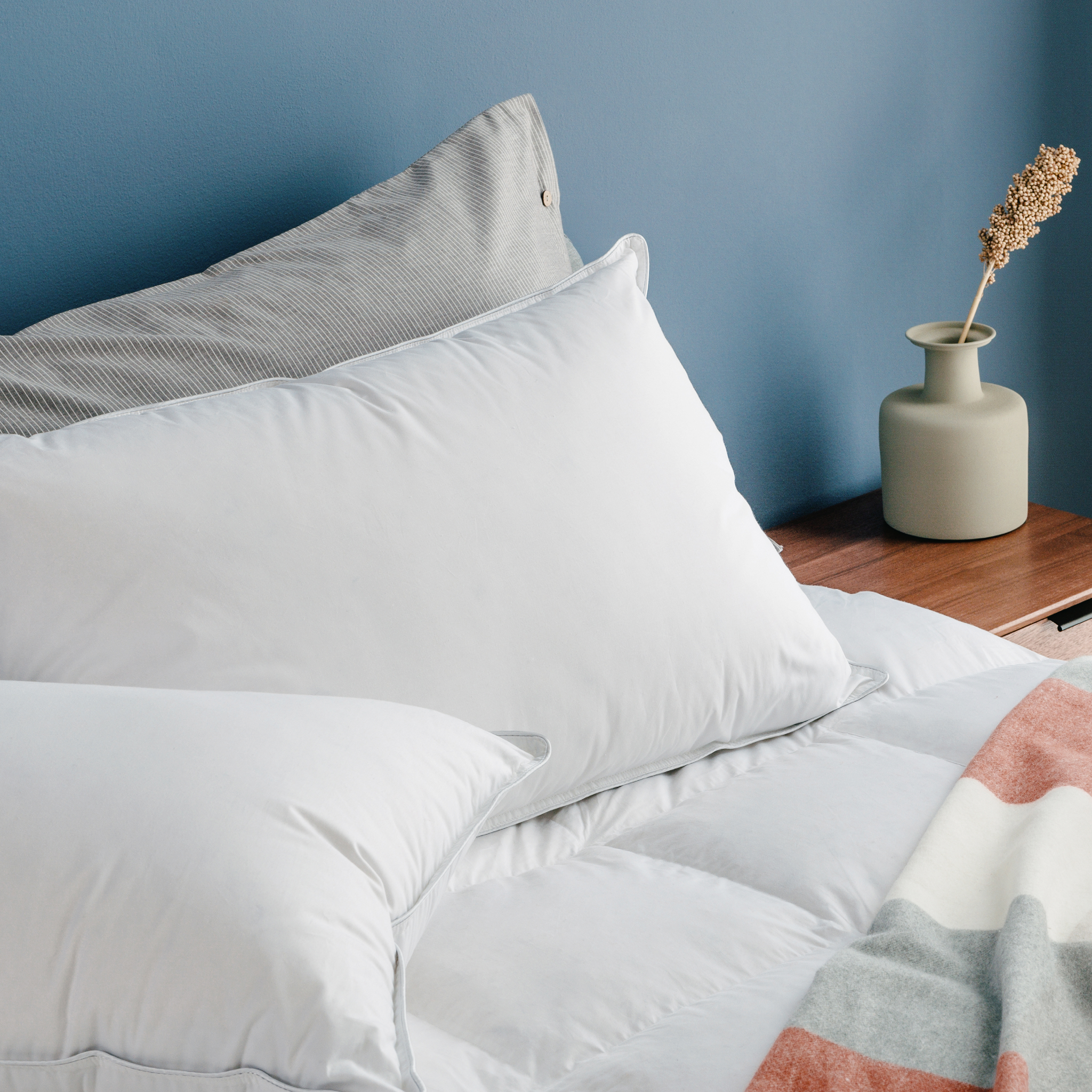 Dreamin101 Guanciale Cloud In Piumino Tessuto 100% Cotone 50X80 Cm