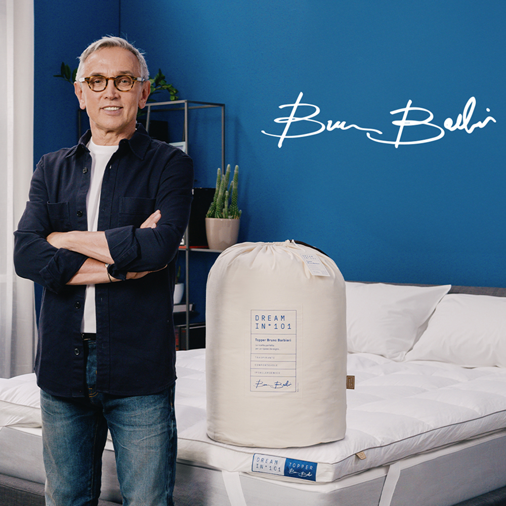 Dreamin101 Topper Bruno Barbieri In Piumino E Piumette D'Oca