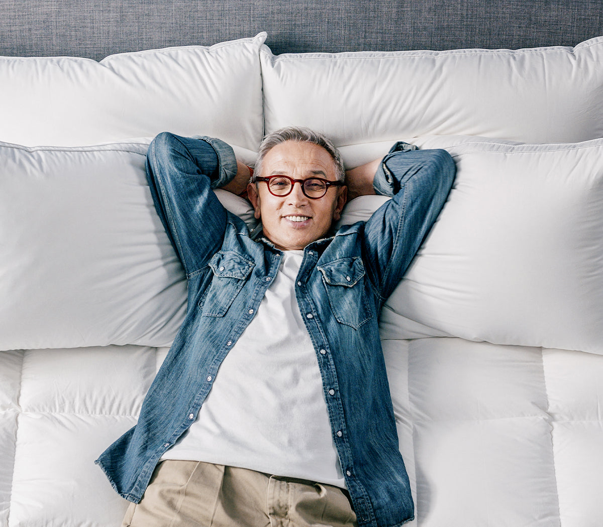 Dreamin101 Guanciale Bruno Barbieri Sostenuto In Piumino E Piumette Tessuto 100% Cotone 50X80 Cm