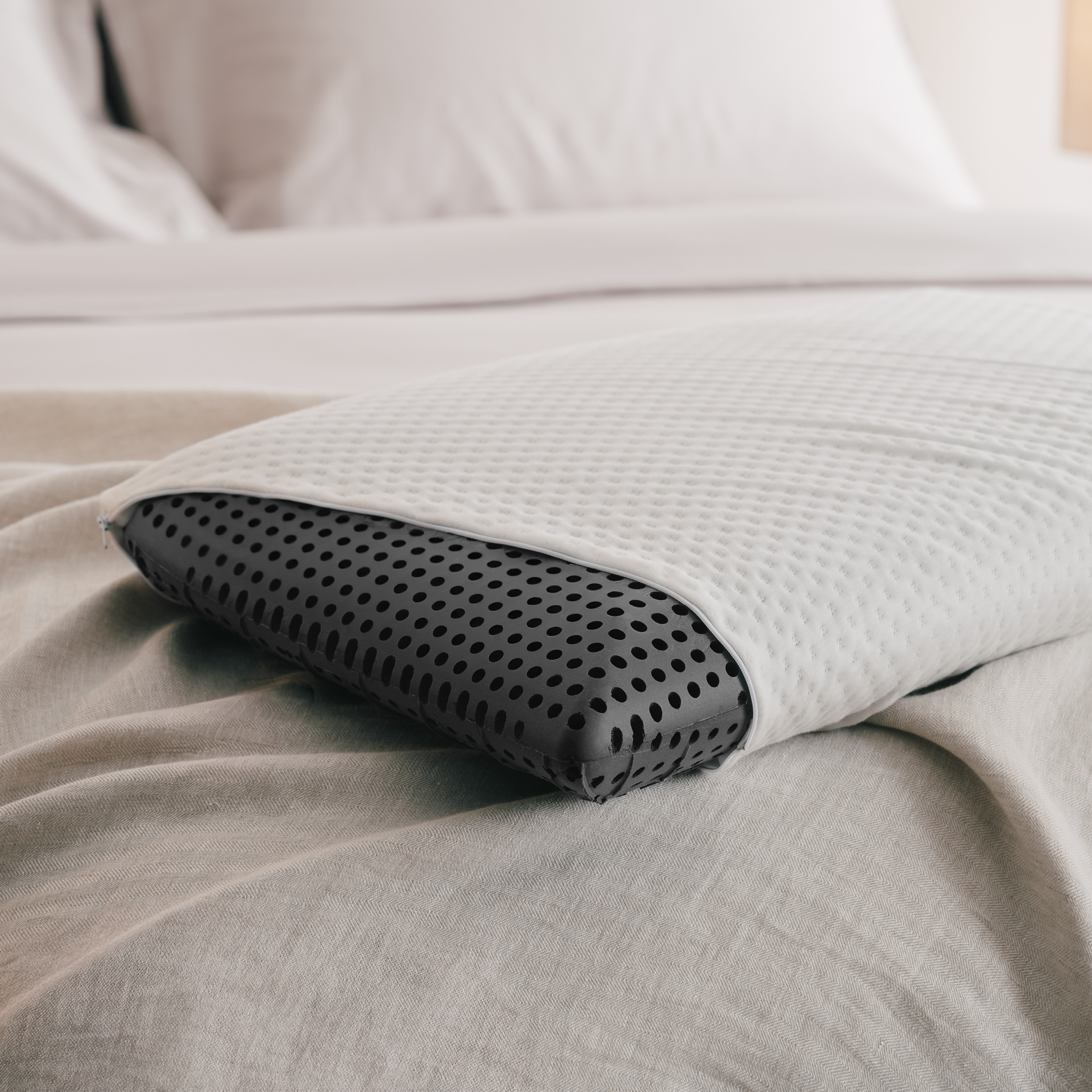 Dreamin101 Guanciale In Memory Foam Uno Con Federa In Poliestere (62%) E Tencel (38%) 40X70 Cm