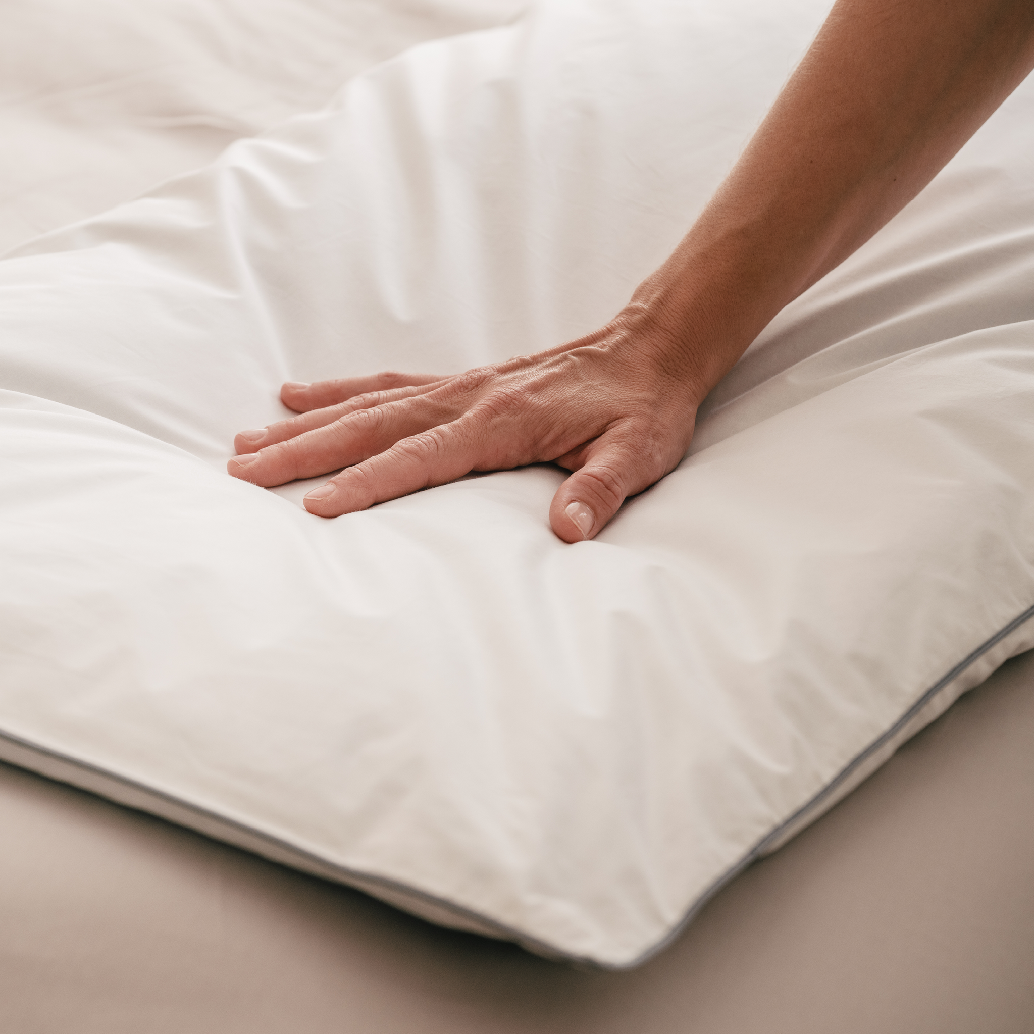 Dreamin101 Federa In Piumino Più Uno Imbottita In 100% Piumino D'Oca E 100% Cotone 50X80