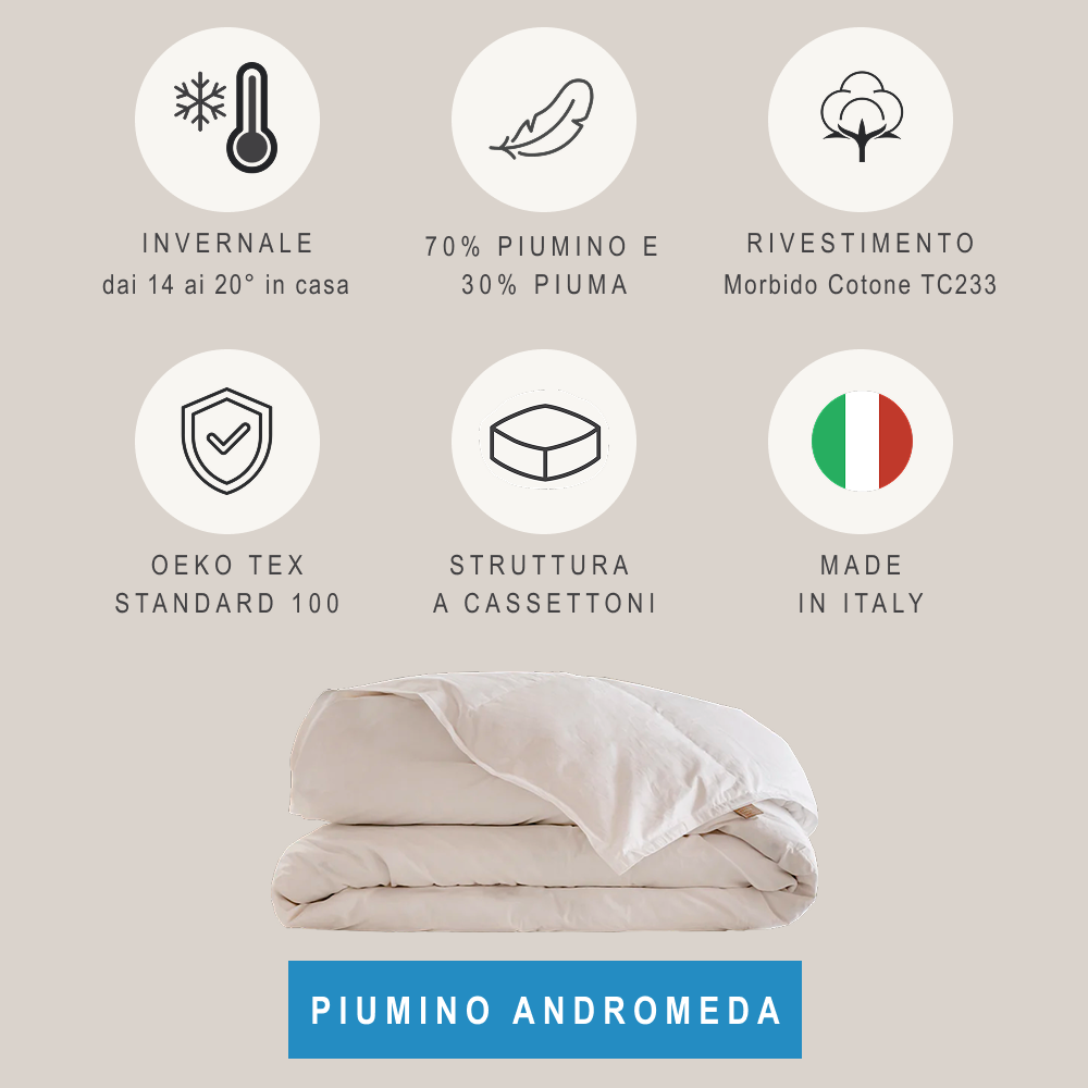 Piumino Andromeda invernale