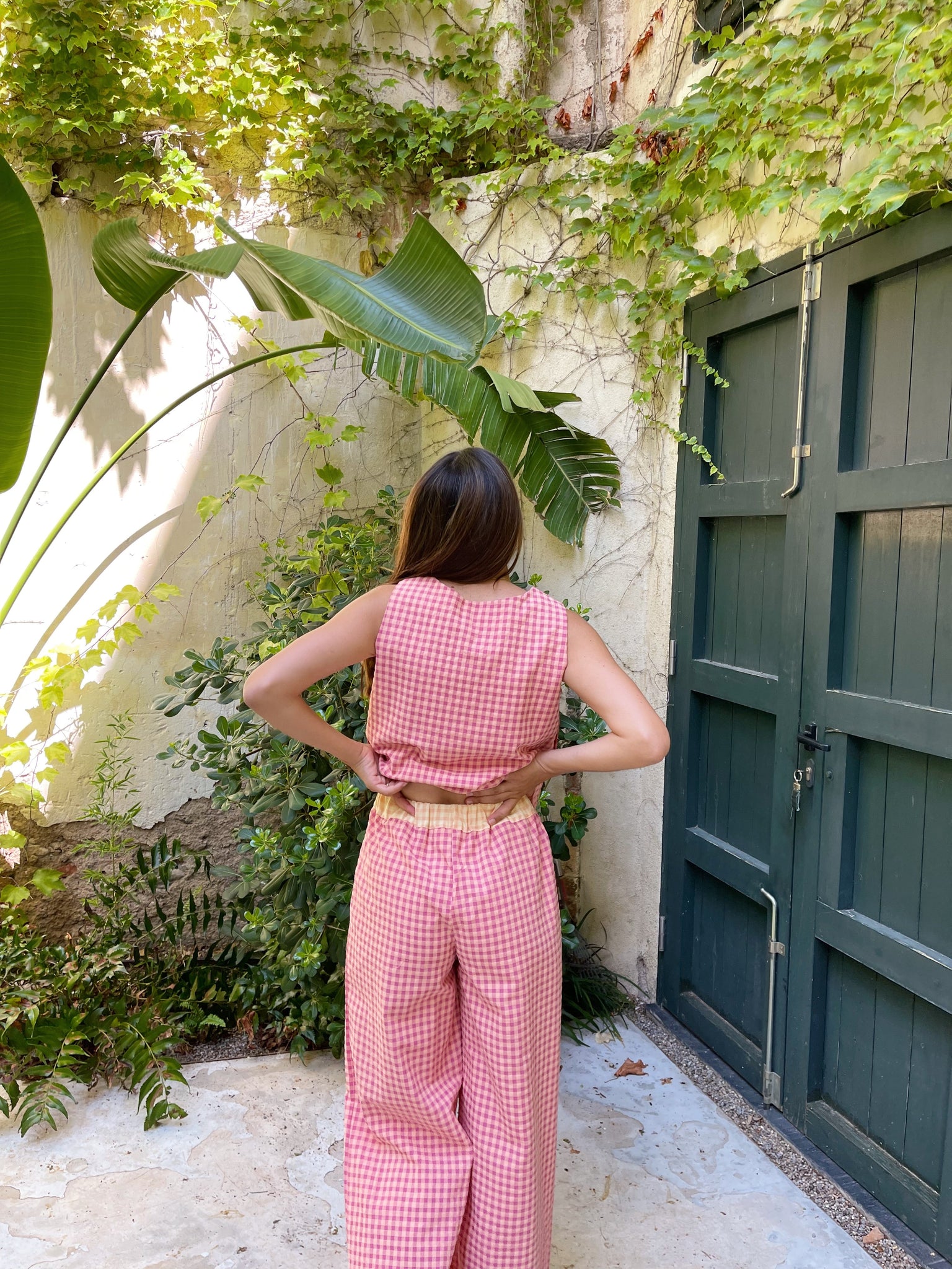 Pantaloni Greta Rosa
