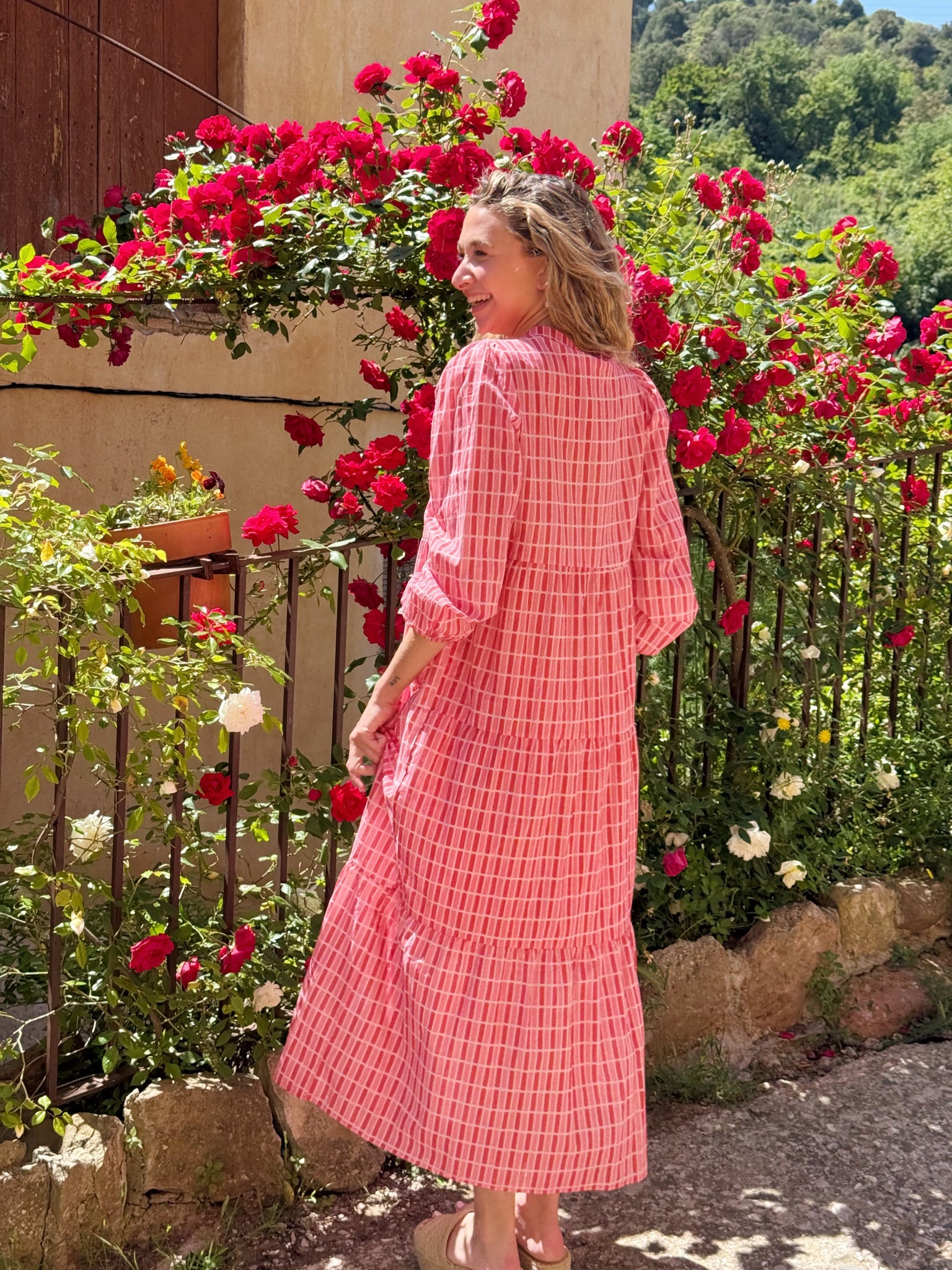 Abito rosa luna