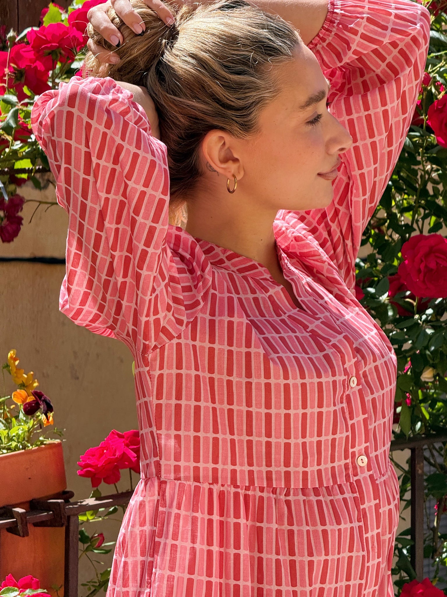 Abito rosa luna