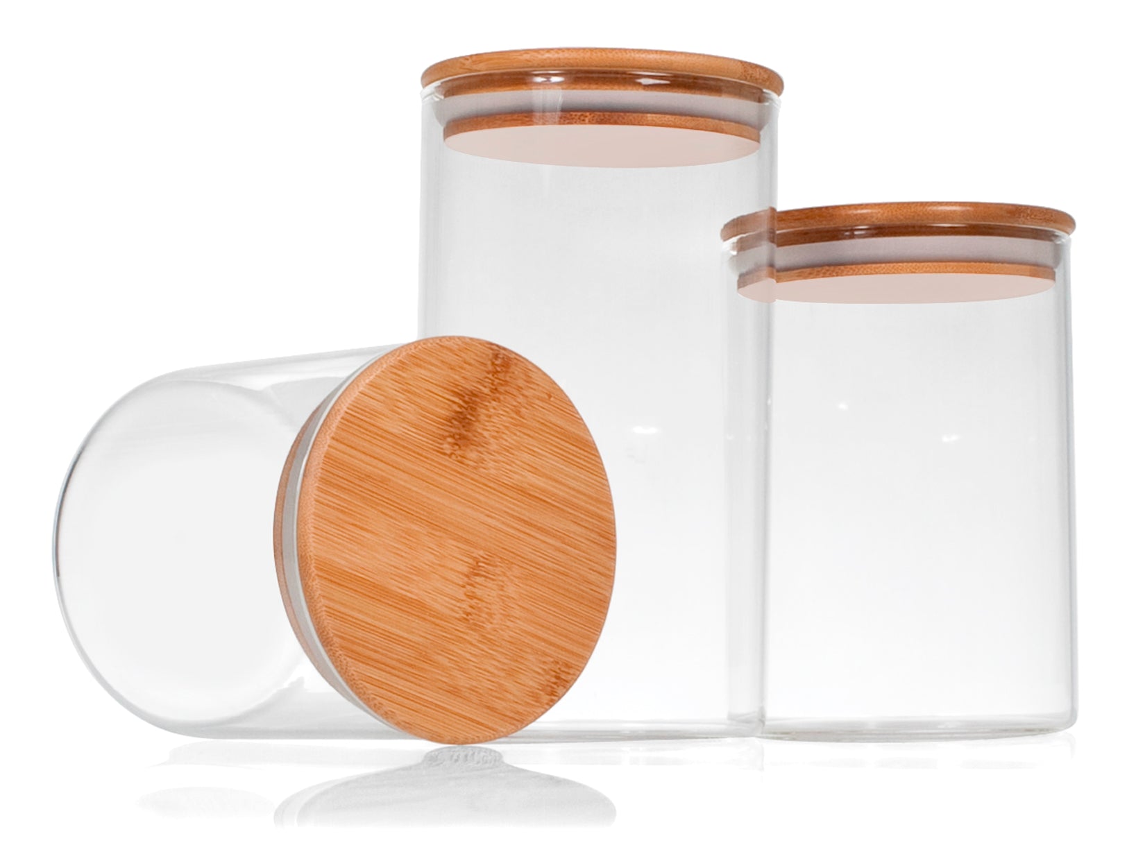 Barattolo In Borosilicato T/Bambu'Cc1000
