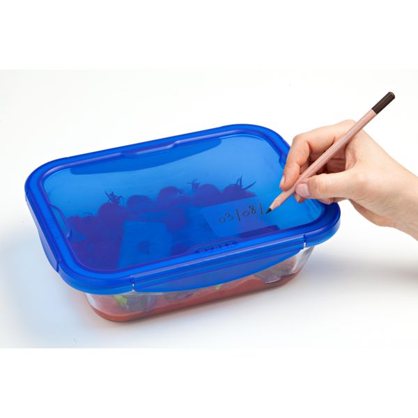 Pyrex® Cook & Go - Set di 5 Lunch Box rettangolari con coperchio ermetico 0.8L
