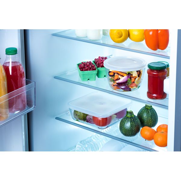 Pyrex® Cook & Freeze - Set di 8 teglie rettangolari con coperchio ideale per la conservazione in freezer