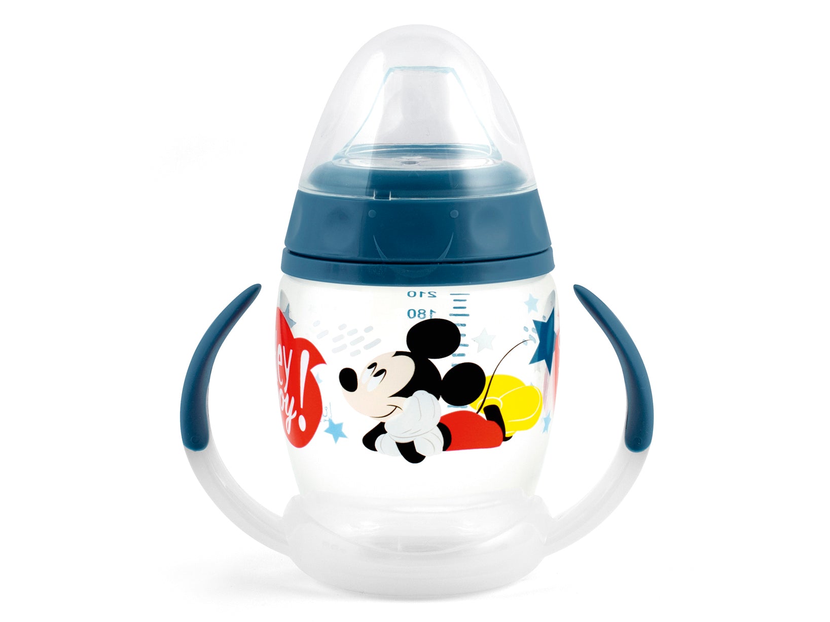 Disney Mickey Icon Tazza 1° Sorsi, Polipropilene, 210Ml