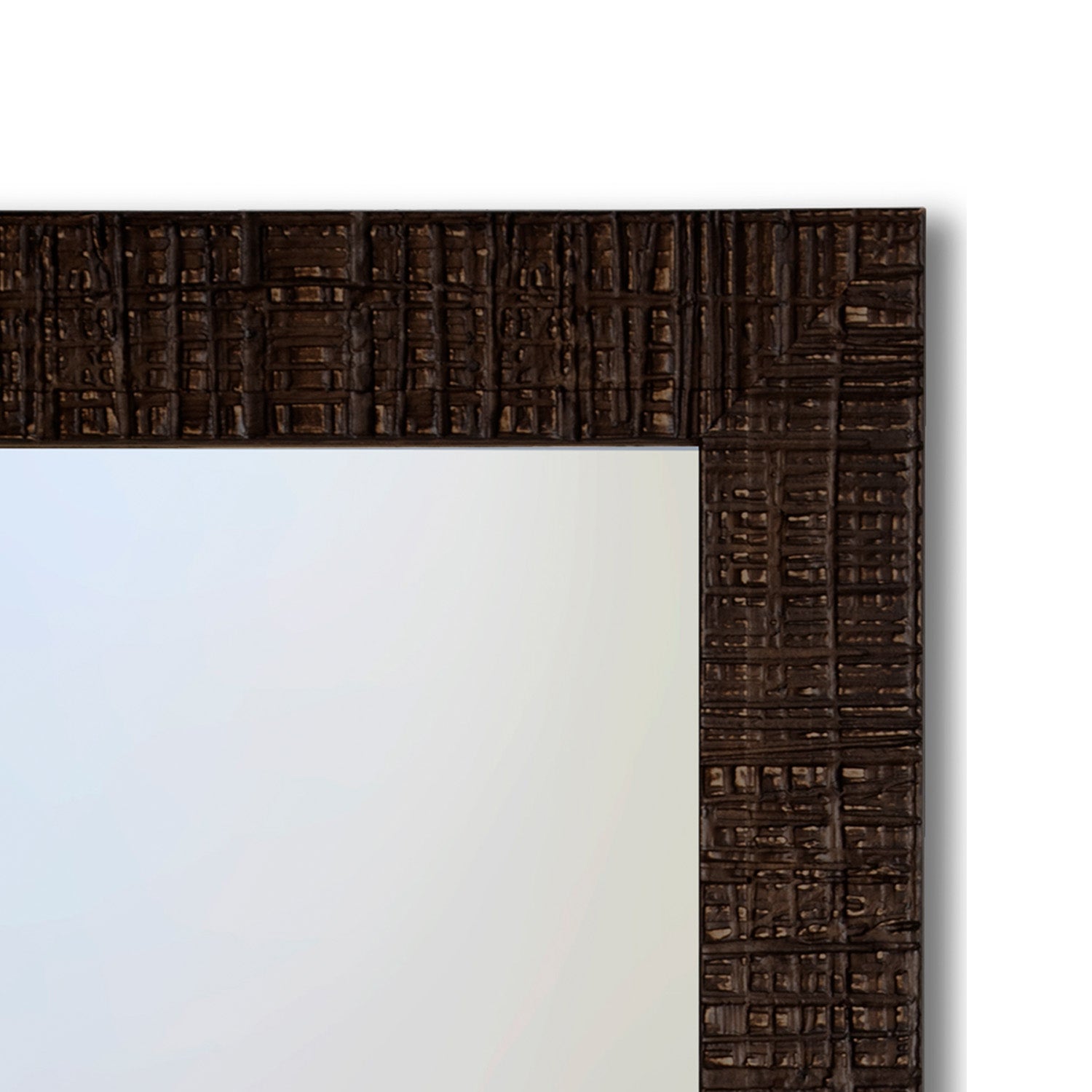 Specchio da parete BARGA in LEGNO WENGE