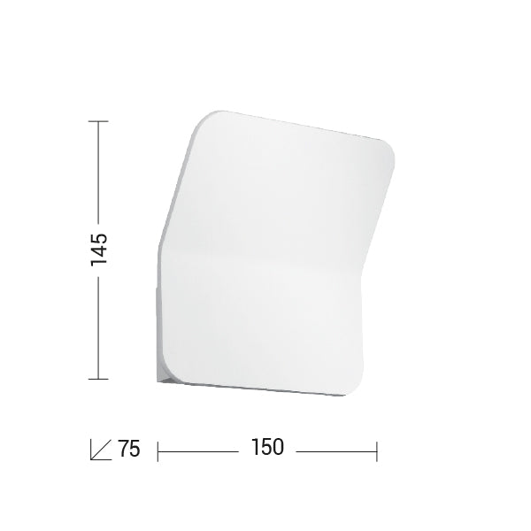 Lampada Da Parete A Led FREDDY - Bianco