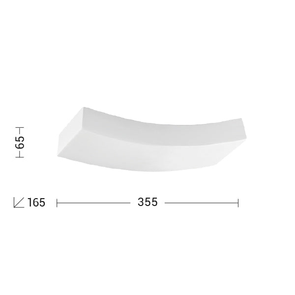 Lampada da parete DUFFY - Bianco