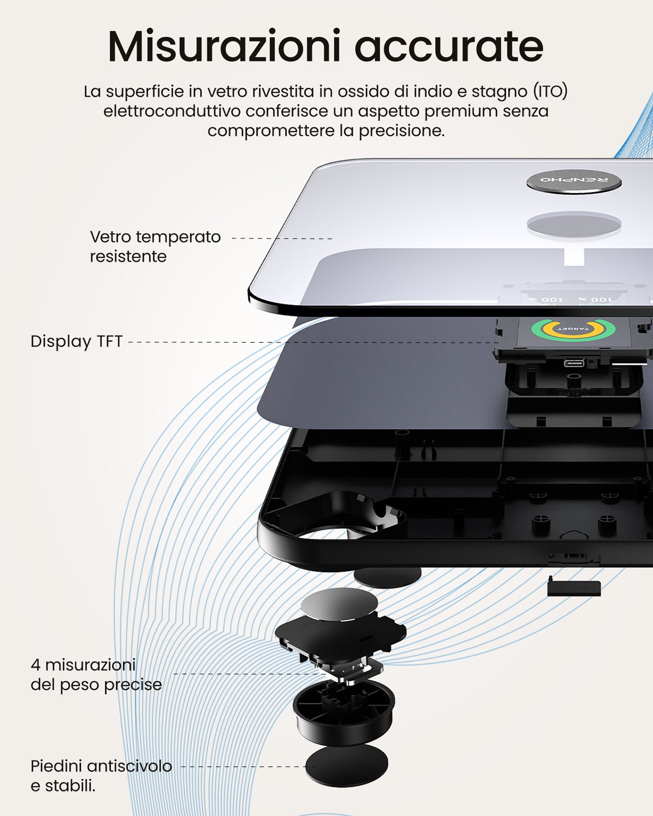 Bilance WIFI - Bluetooth