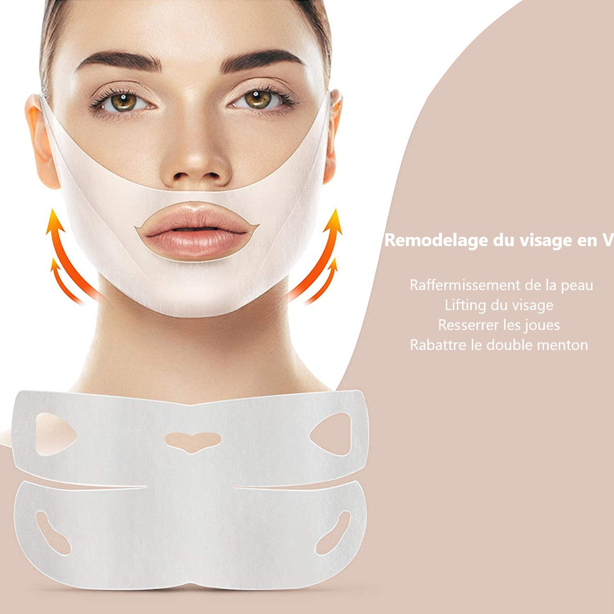 Maschera Lifting Viso Al Collagene
