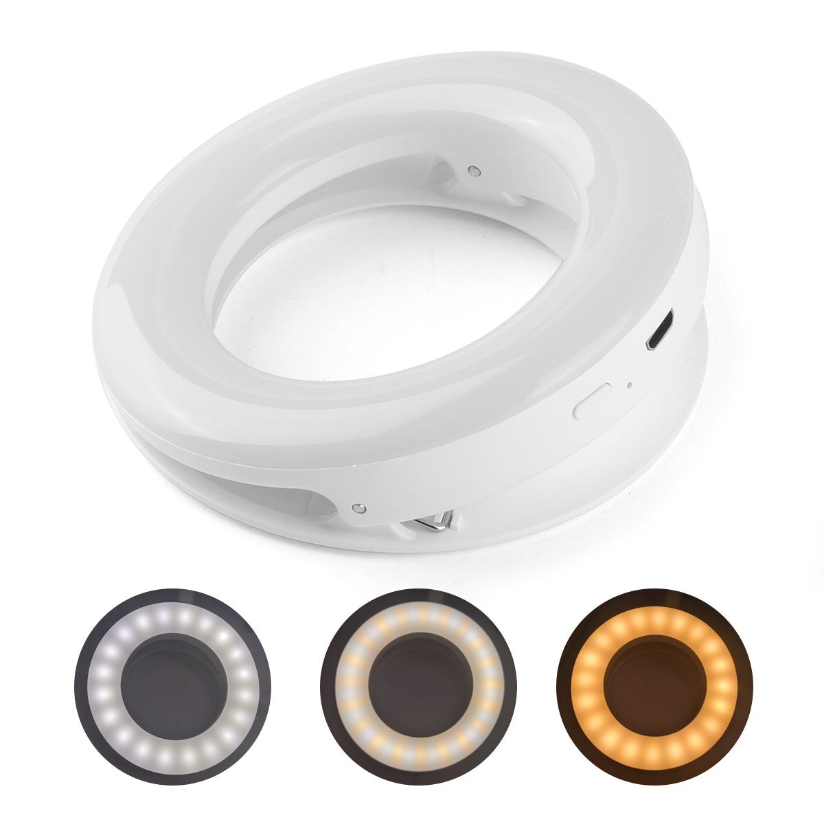 Luce ad anello - Anelli luminosi BIANCO