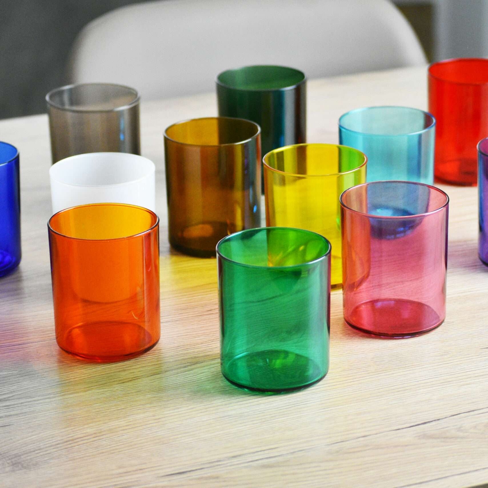 AERE Set 6 Bicchieri In Vetro 25Cl Bianco