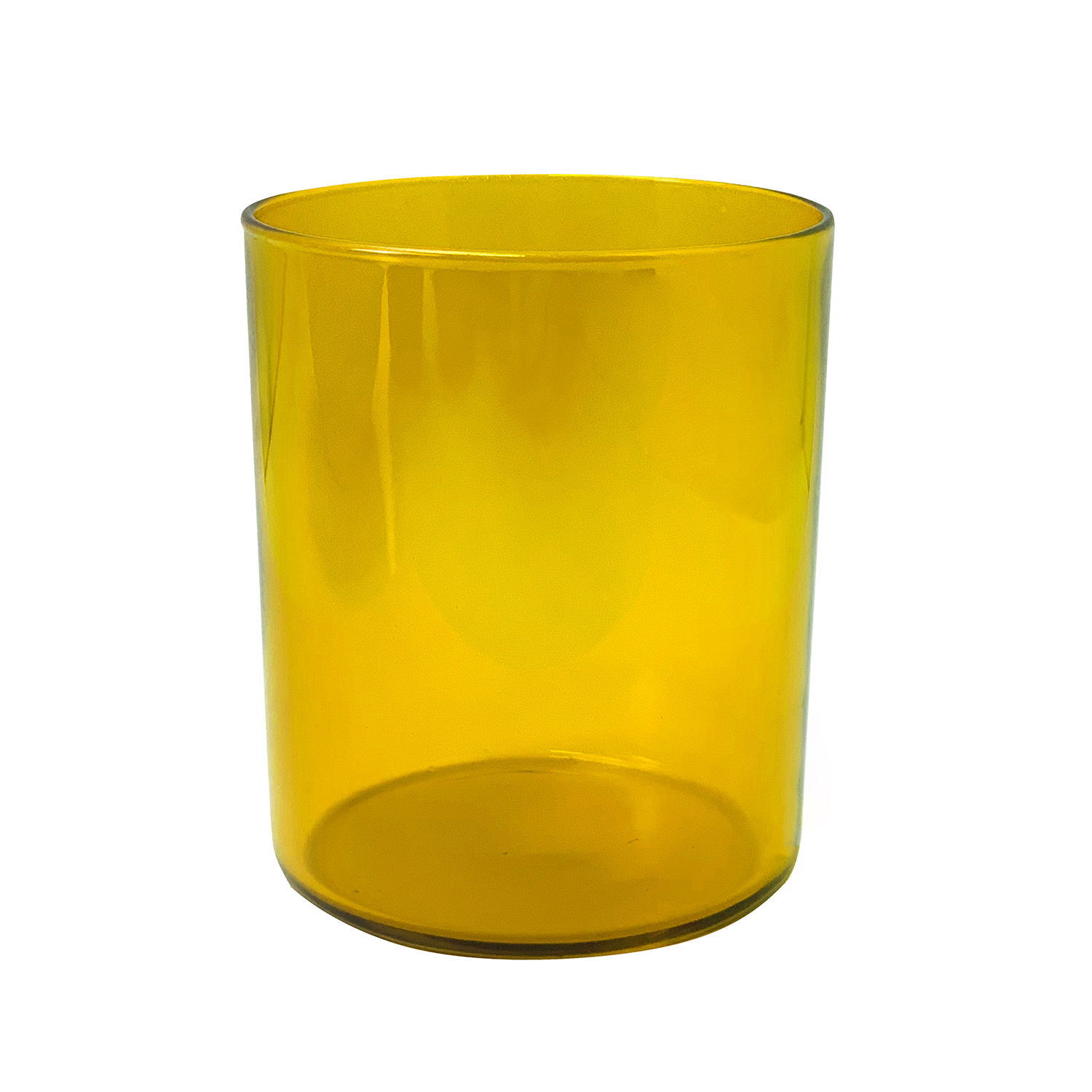 AERE Set 6 Bicchieri In Vetro 25Cl Giallo