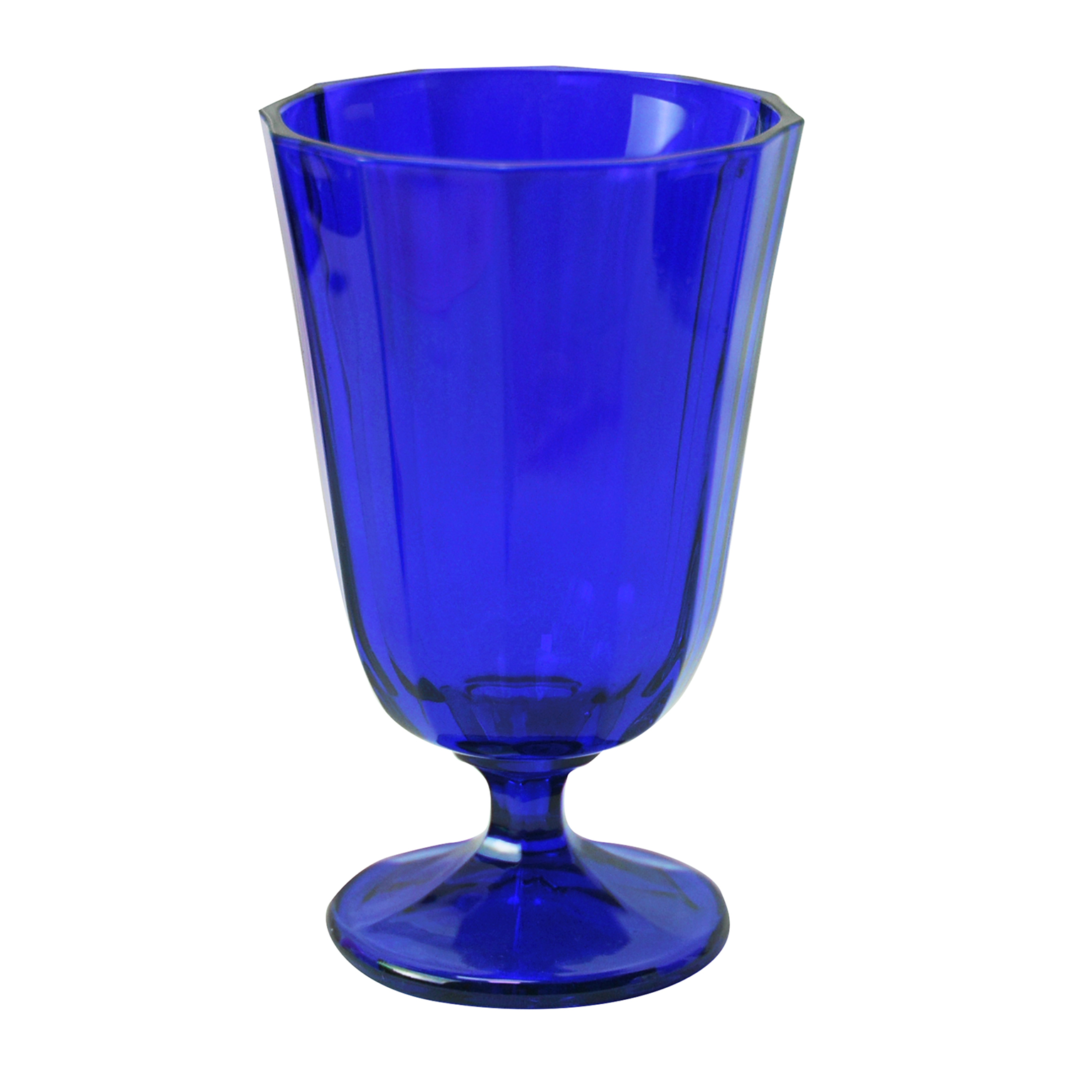 ANA Set 6 Calici Bassi In Vetro 25Cl Blu