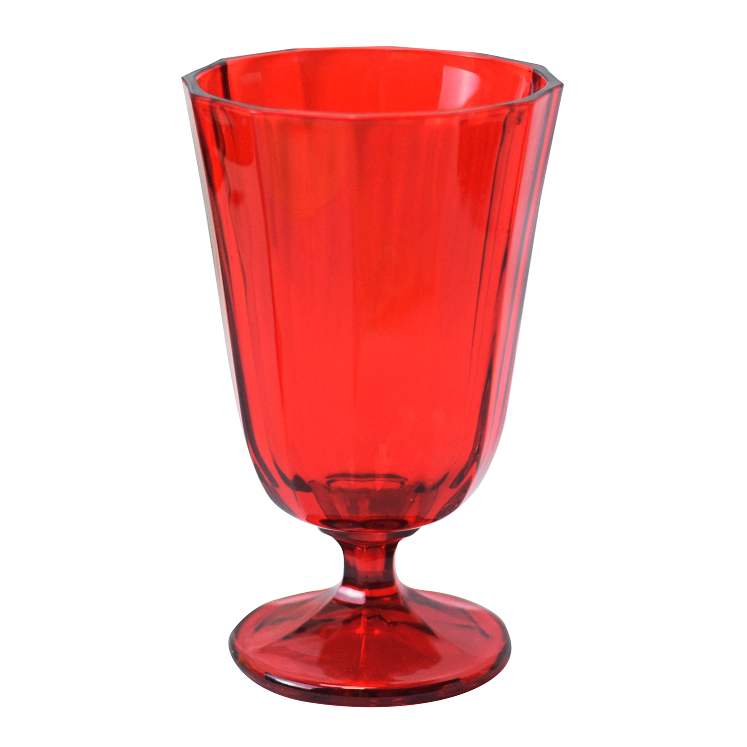 ANA Set 6 Calice Basso In Vetro 25Cl Rosso