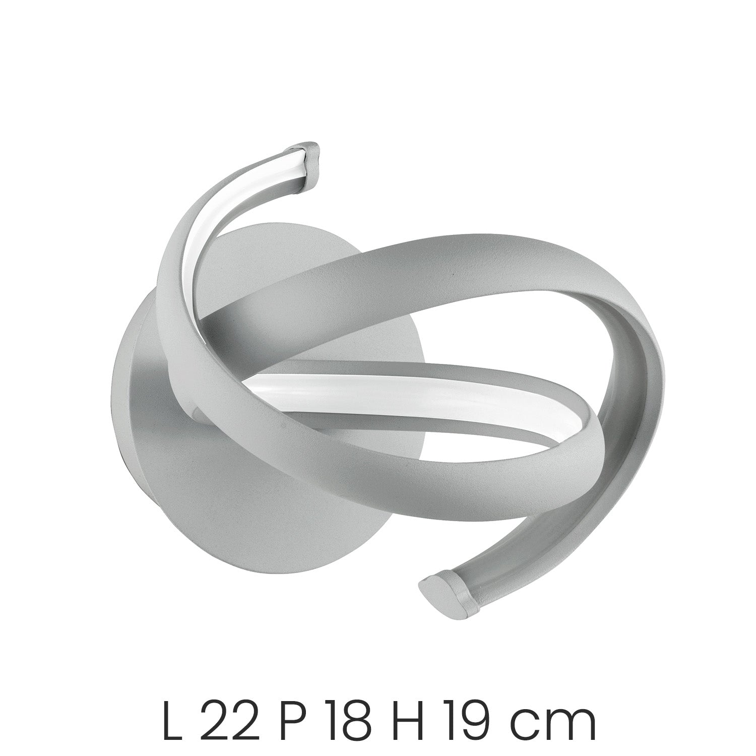 Lumen Applique Argento