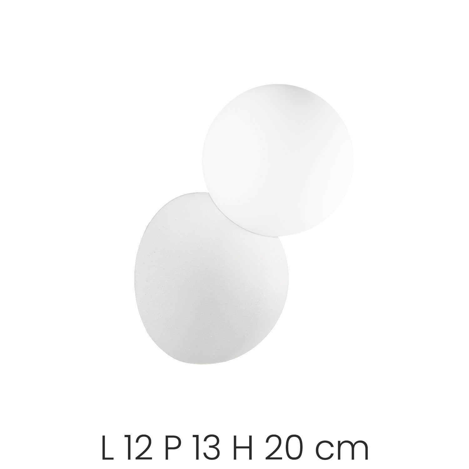 Rock Applique Bianco