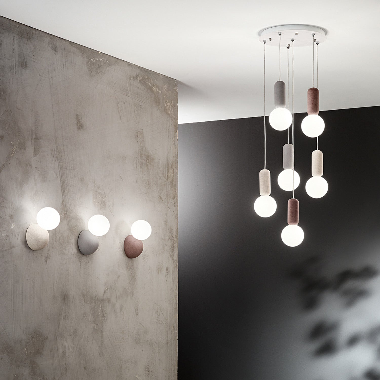 Rock Applique Bianco