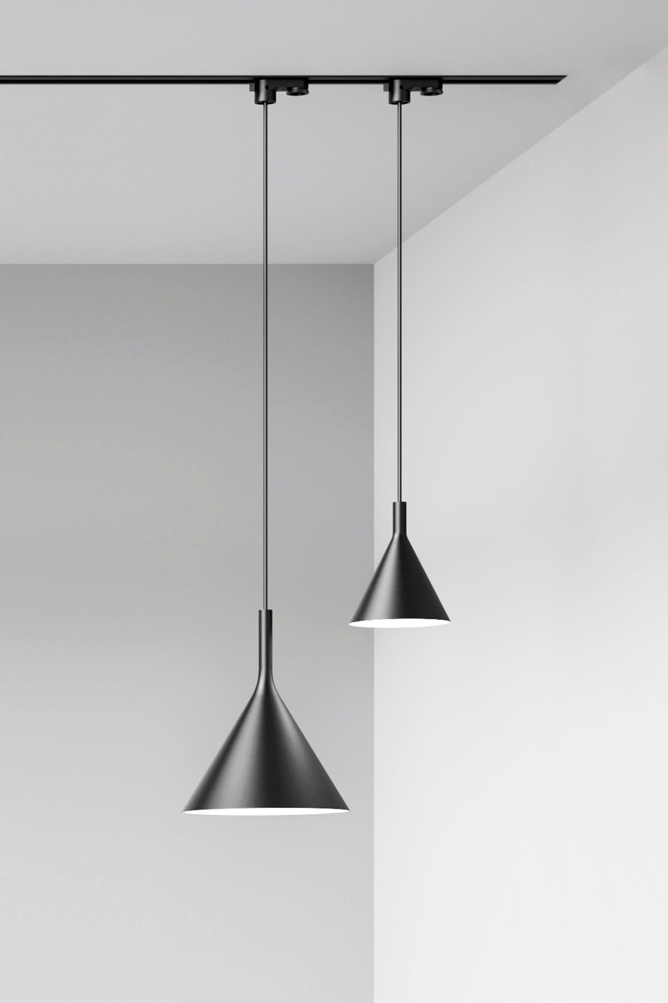 Lampada a sospensione ASIA - Nero