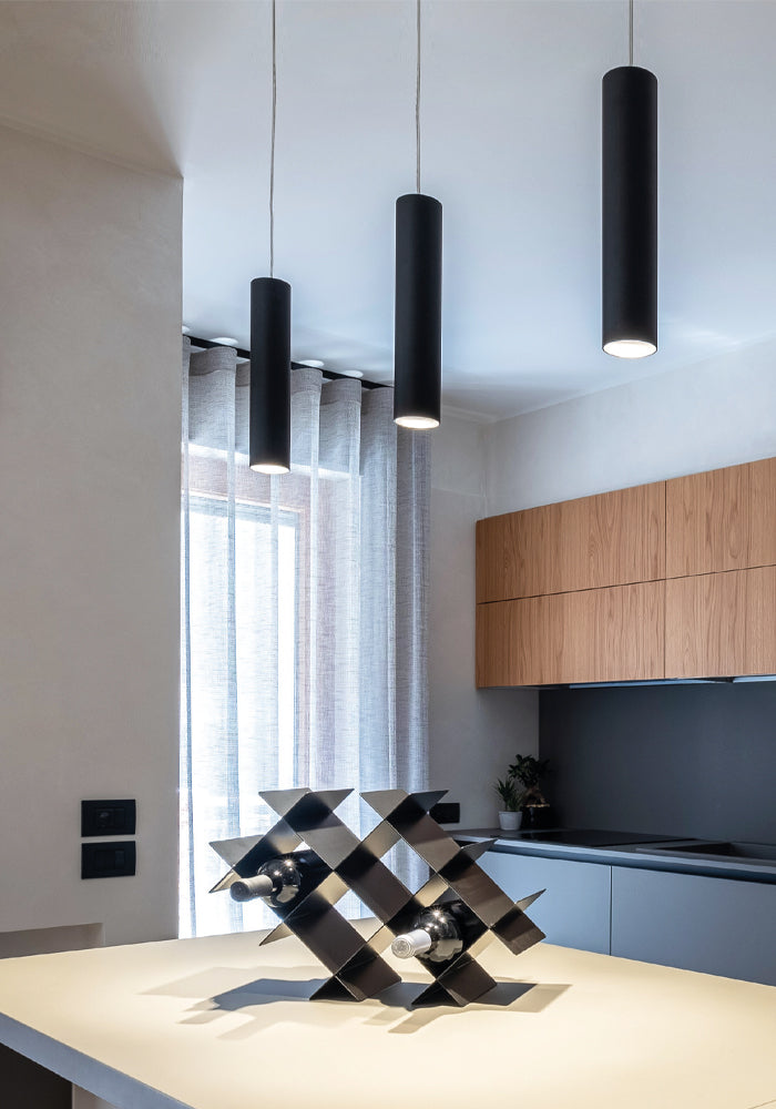 Lampada a sospensione AXIOM - Nero 1