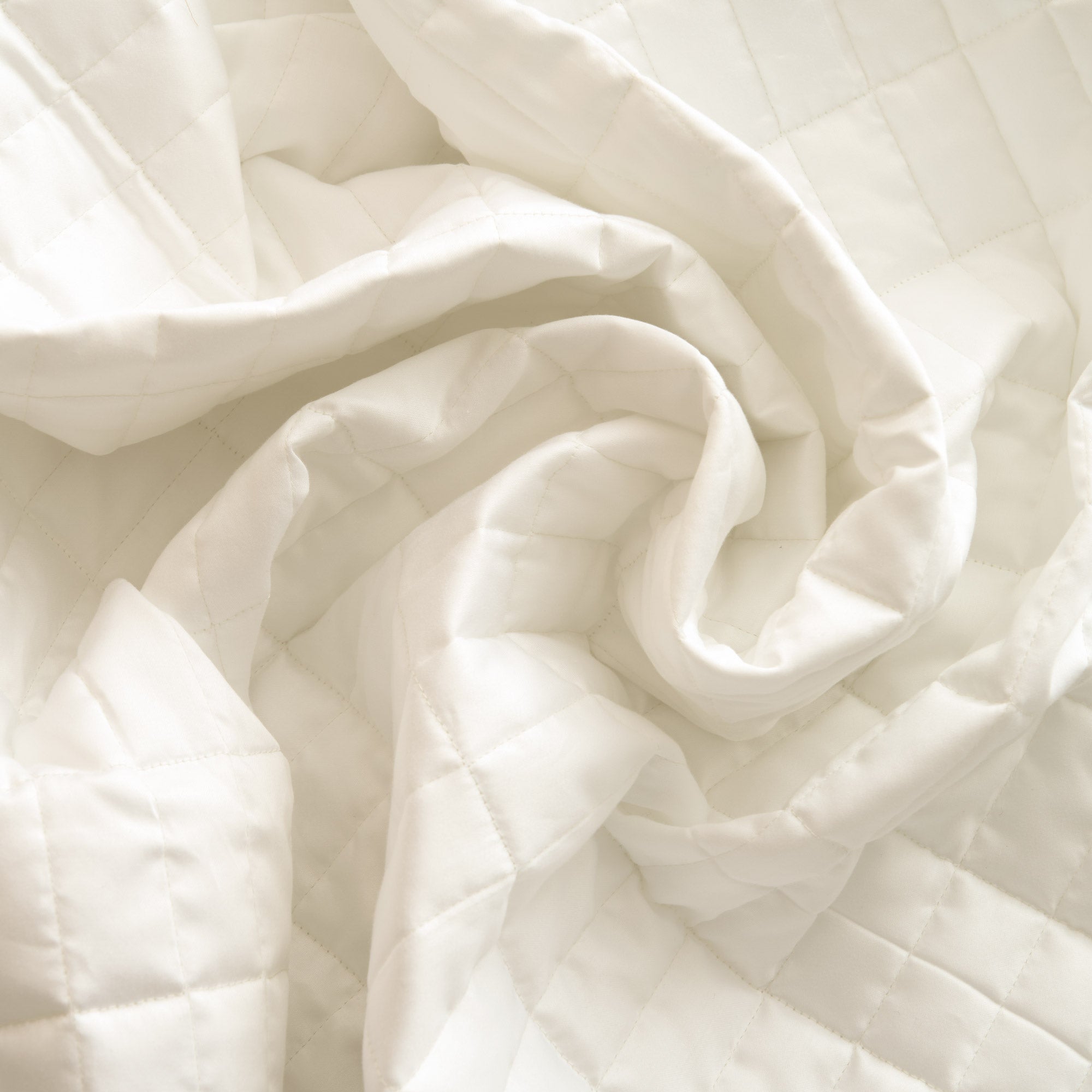 SMERALDO Quilt matrimoniale, Avorio
