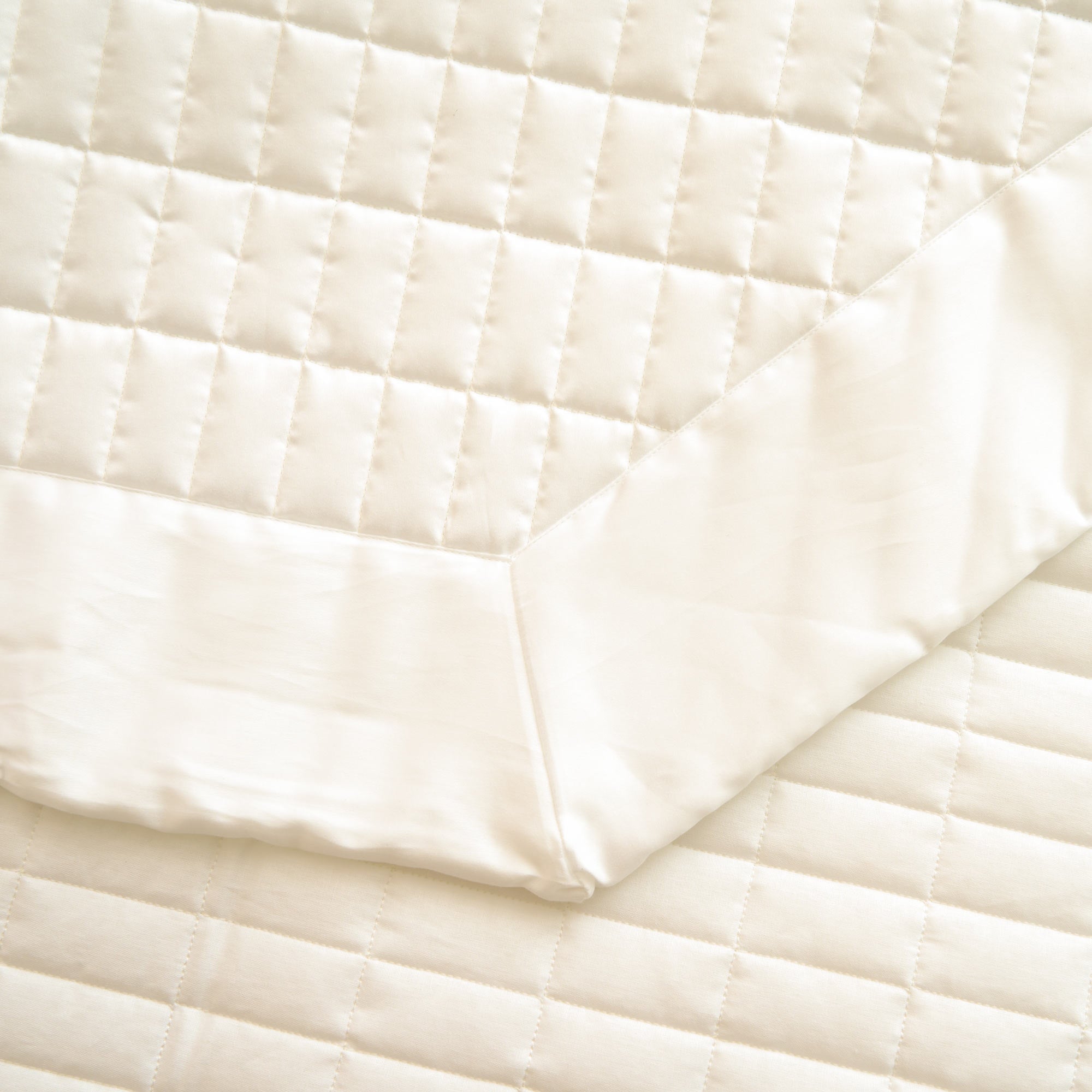 SMERALDO Quilt matrimoniale, Avorio
