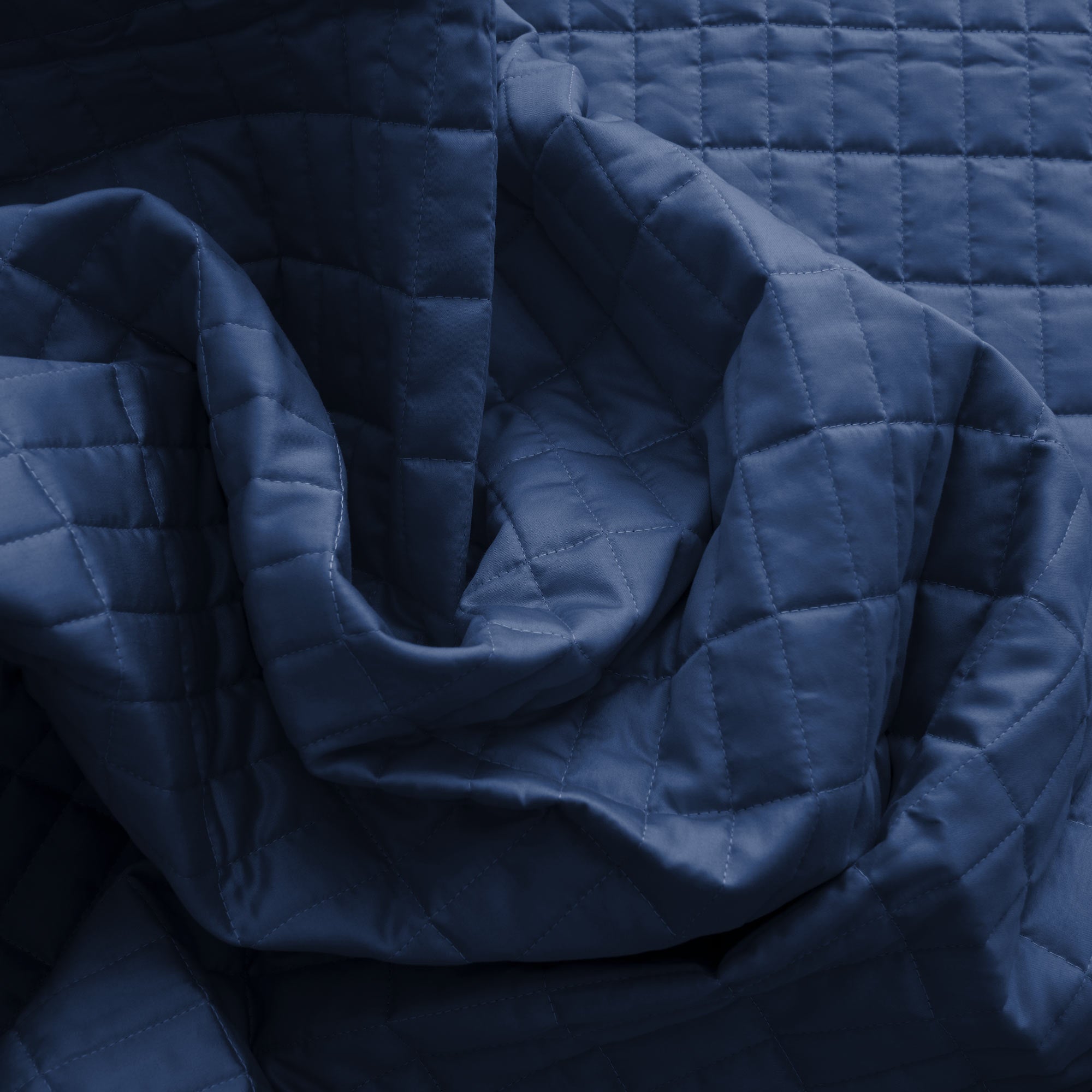 SMERALDO Quilt matrimoniale, Blu Navy