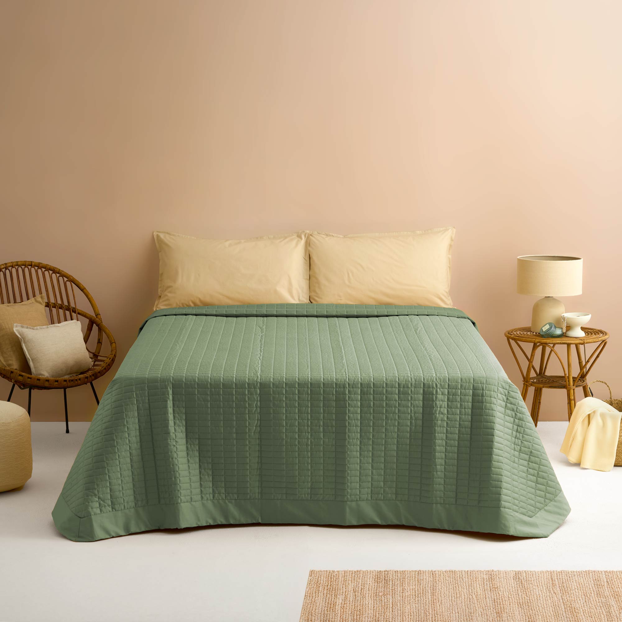 SMERALDO Quilt matrimoniale, Ruppia