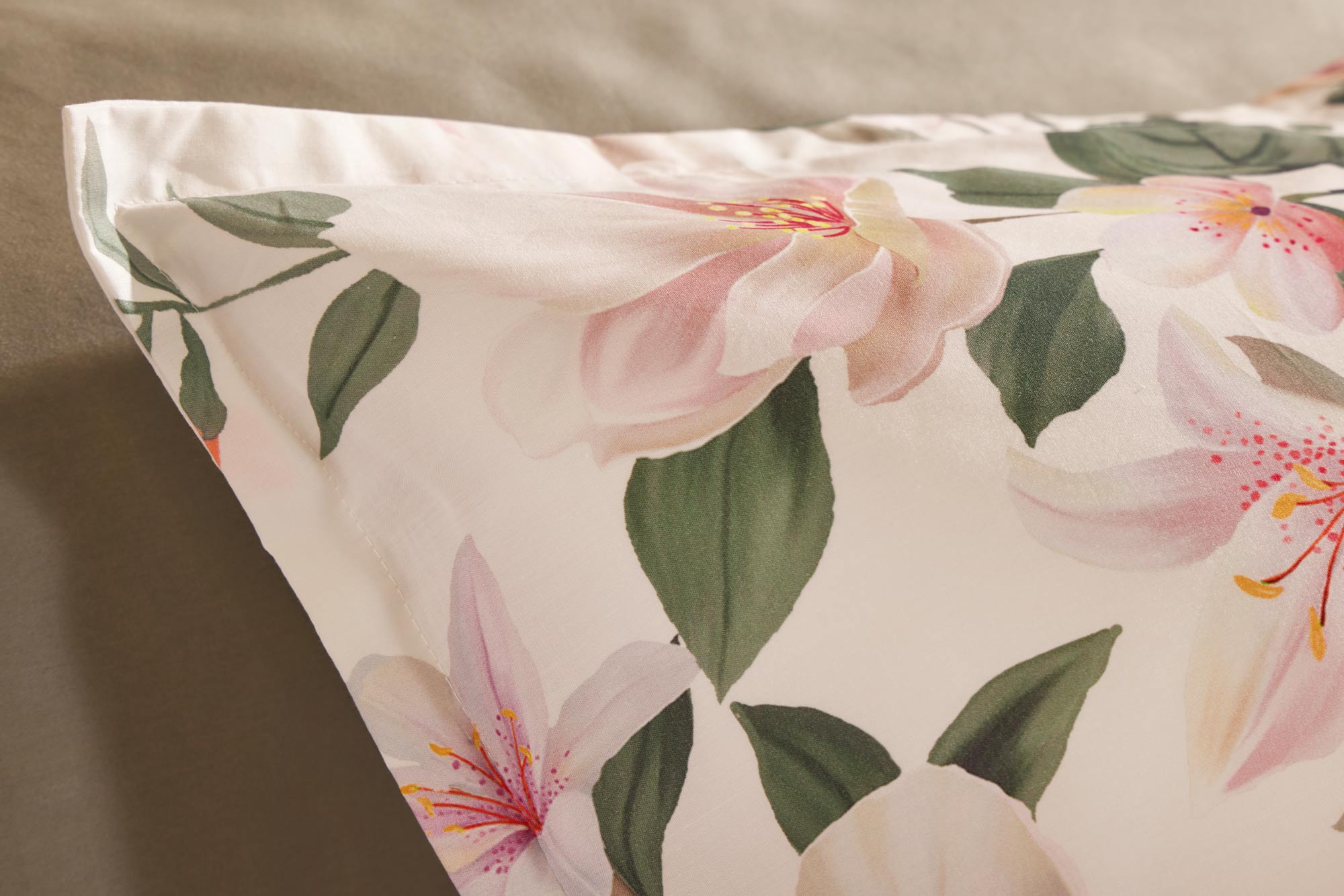NINFA Completo Letto eko matrimoniale, Bianco