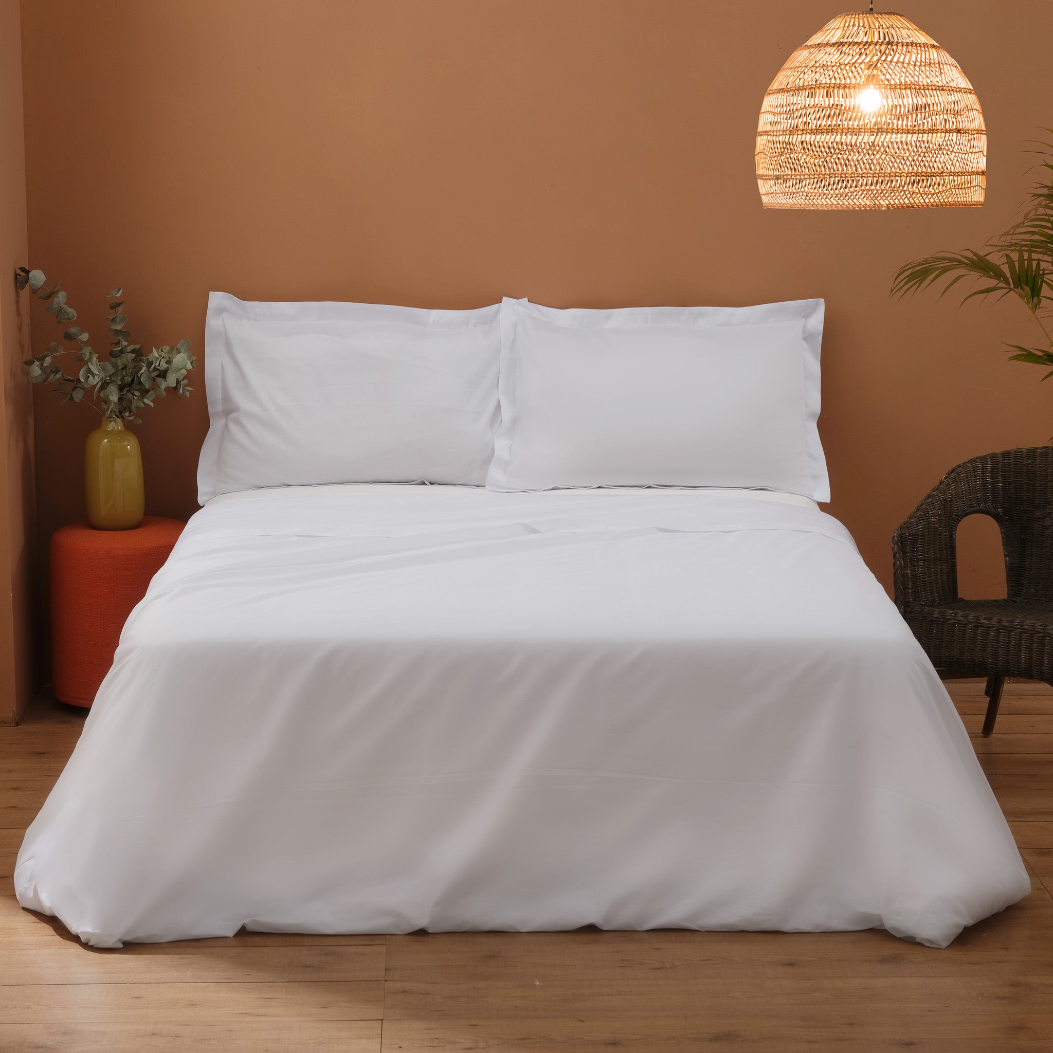 LYDIA Set 2 Federe 50x80 cm Bianco