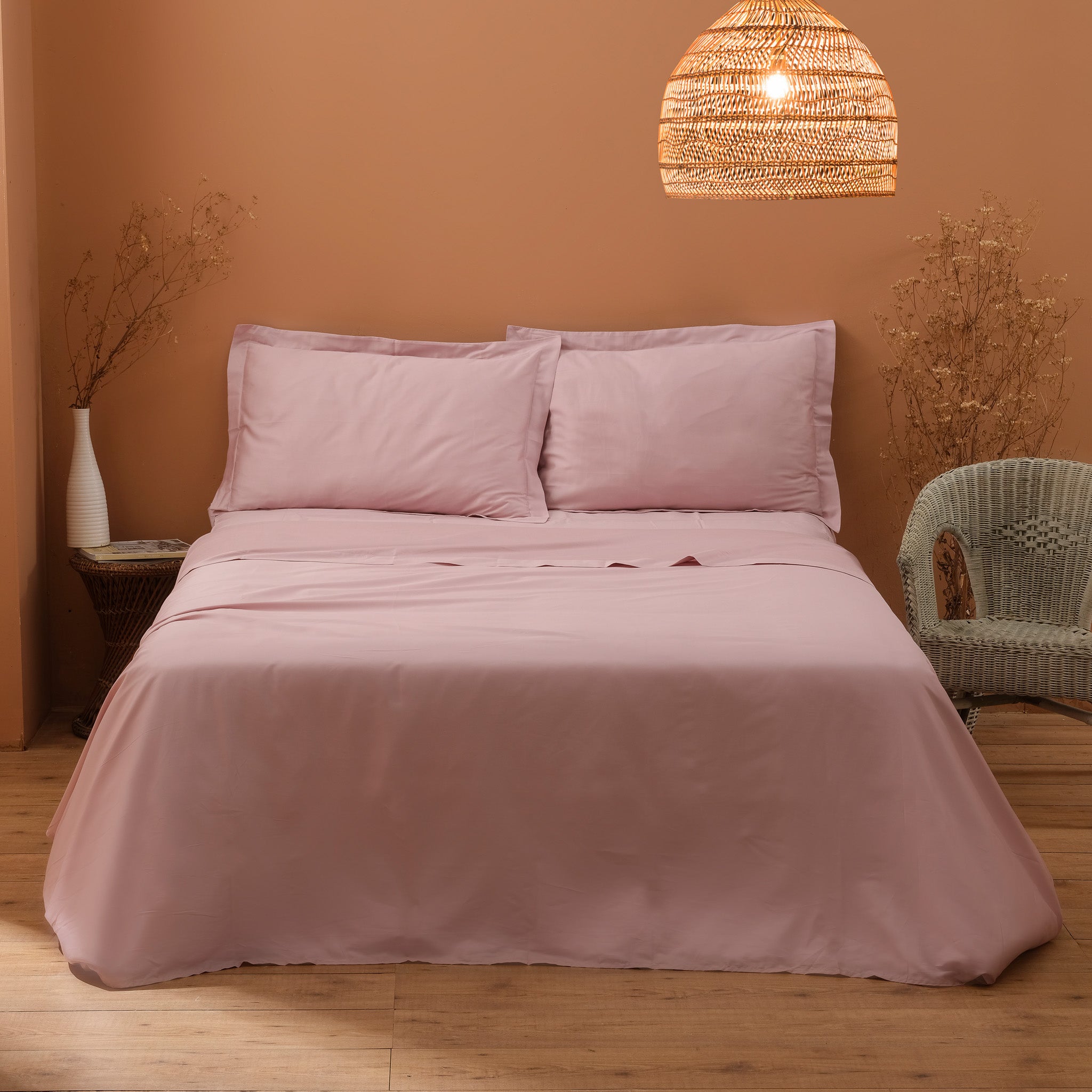 LYDIA Set 2 Federe 50x80 cm Rosa